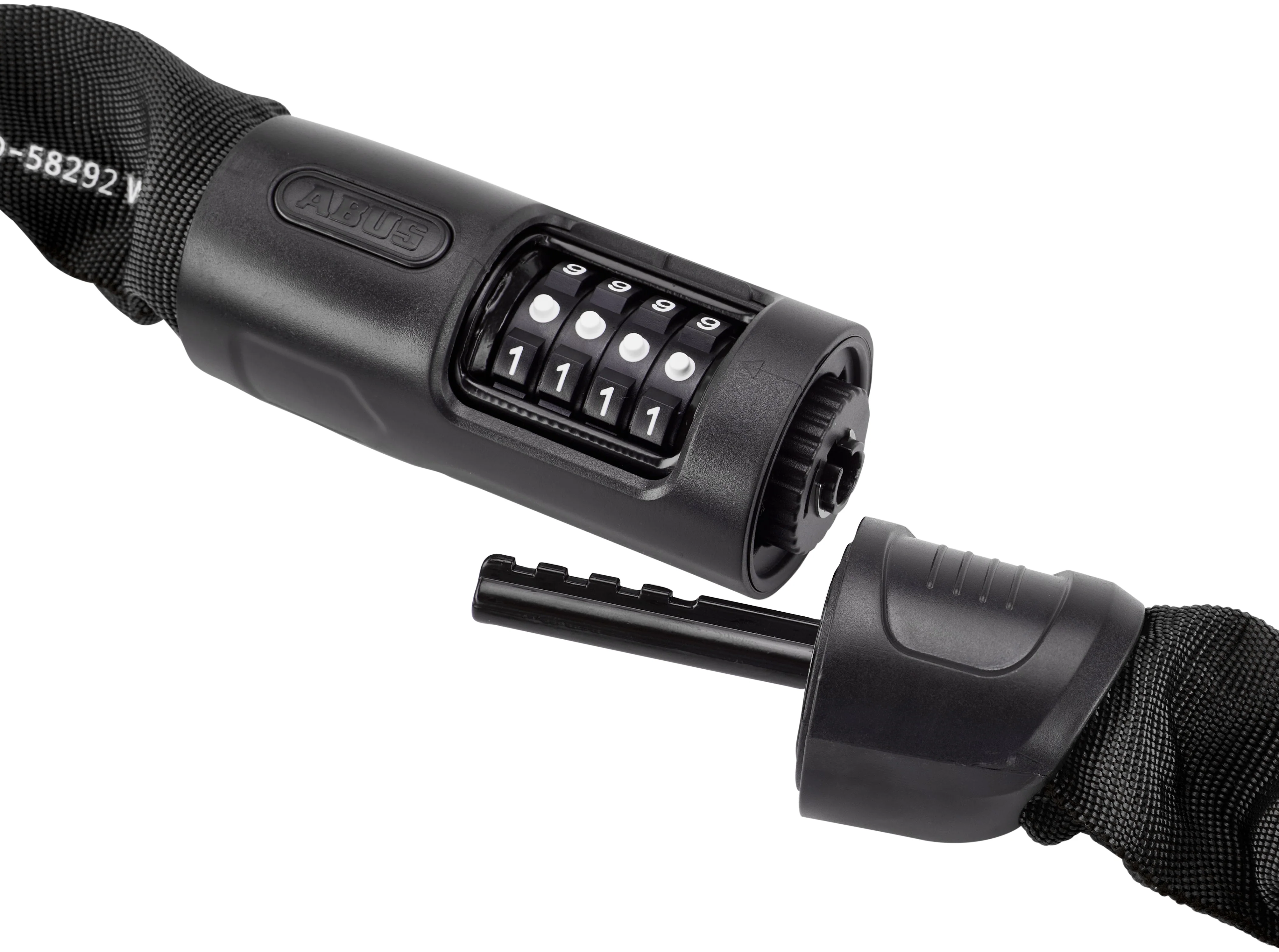 ABUS 8808C/110 Kettenschloss schwarz - Image 2