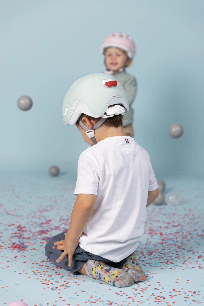 ABUS Smiley 3.0 ACE LED Helm Kids pure mint - Image 6