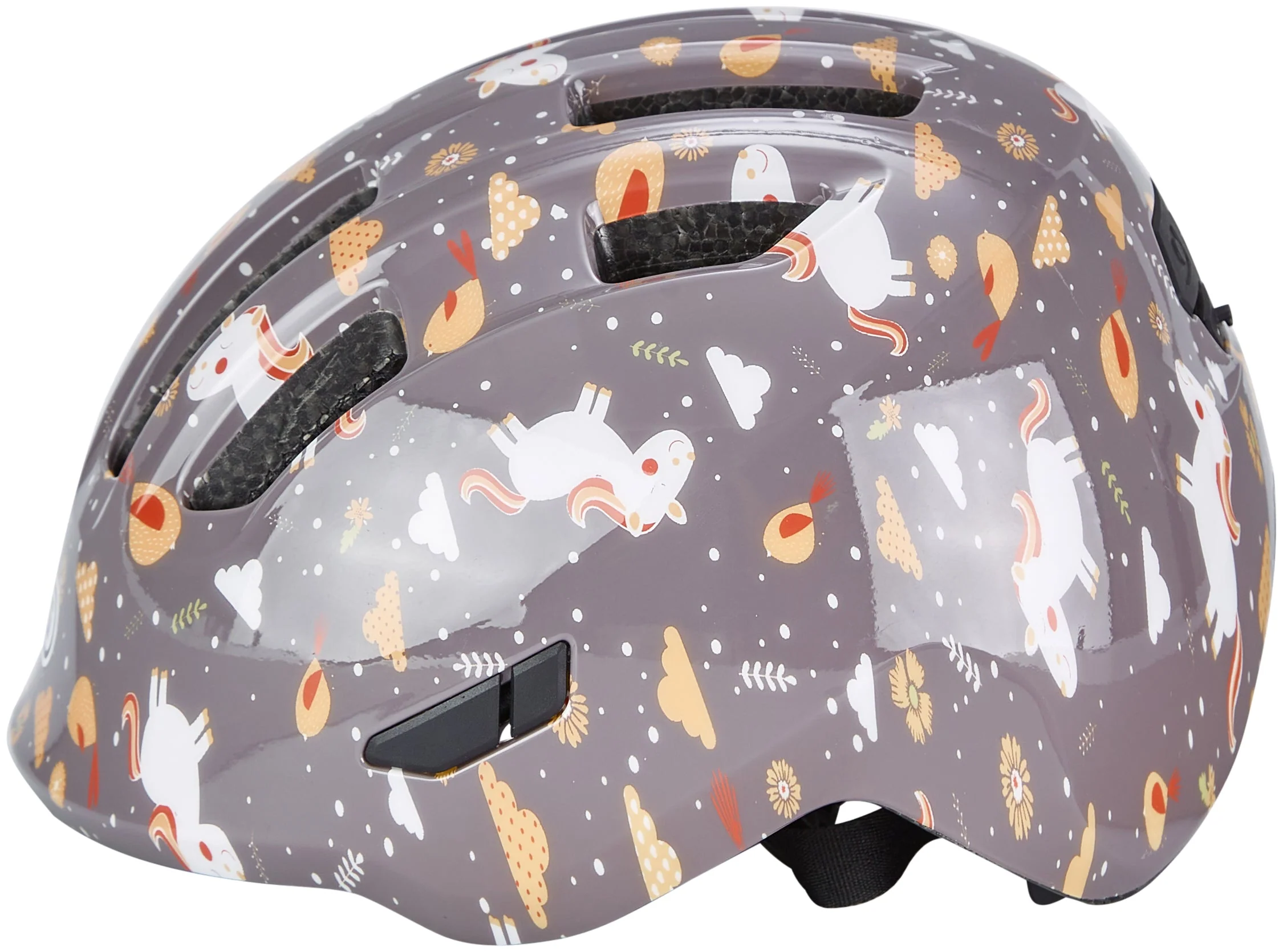 ABUS Smiley 3.0 Helm Kids grey horse - Image 3