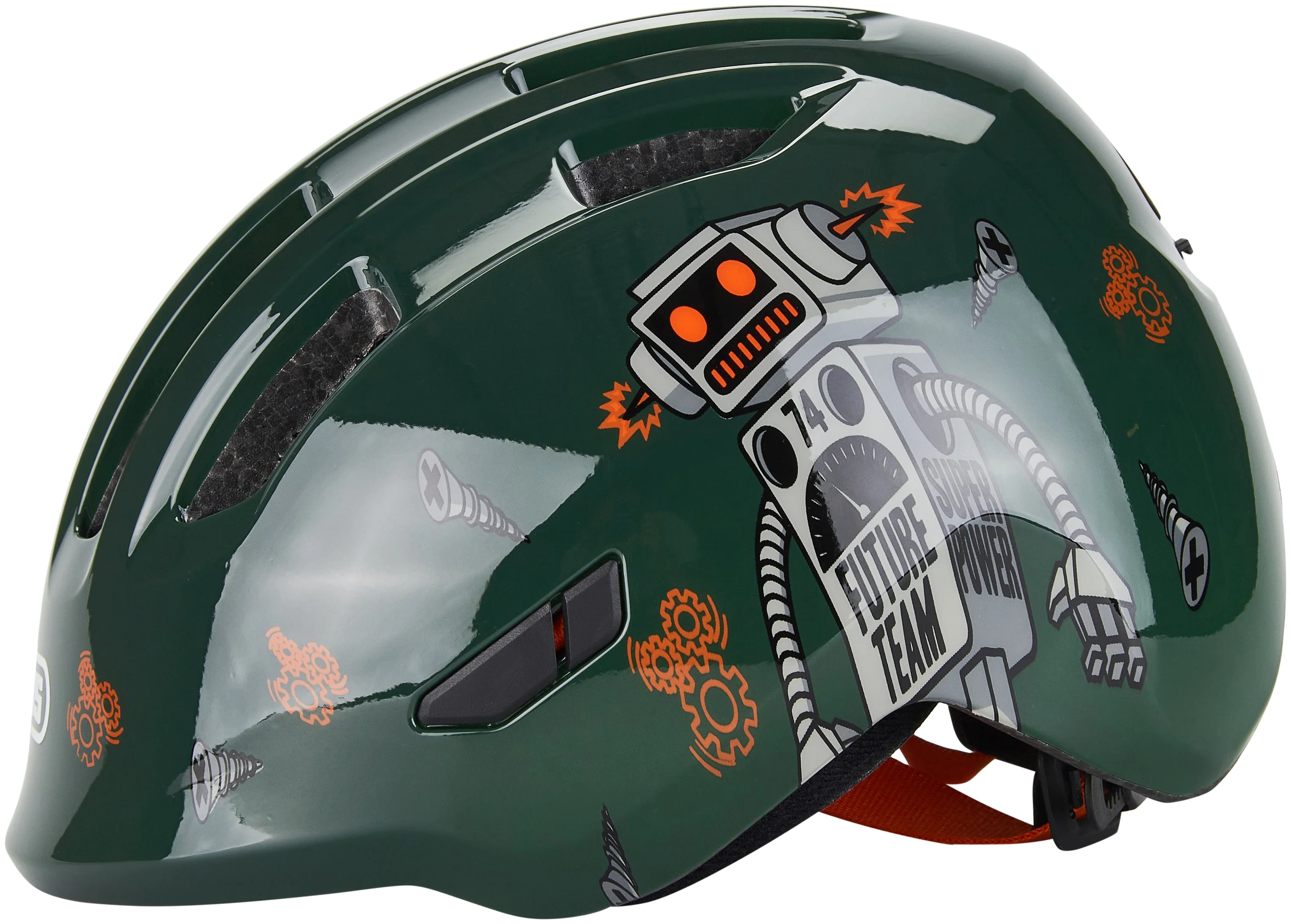 ABUS Smiley 3.0 Helm Kids grün robo - Image 3