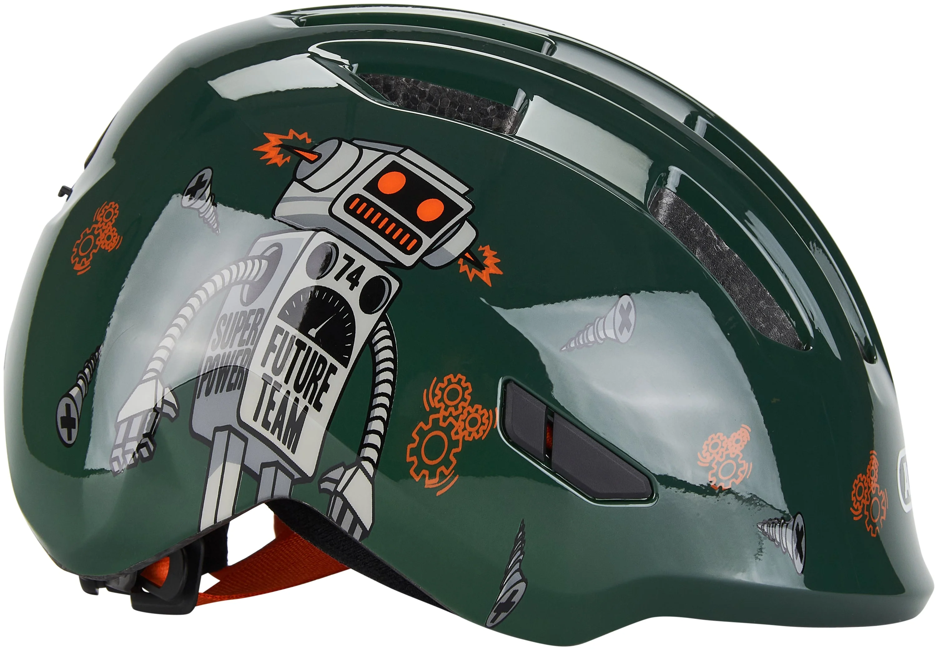 ABUS Smiley 3.0 Helm Kids grün robo - Image 4