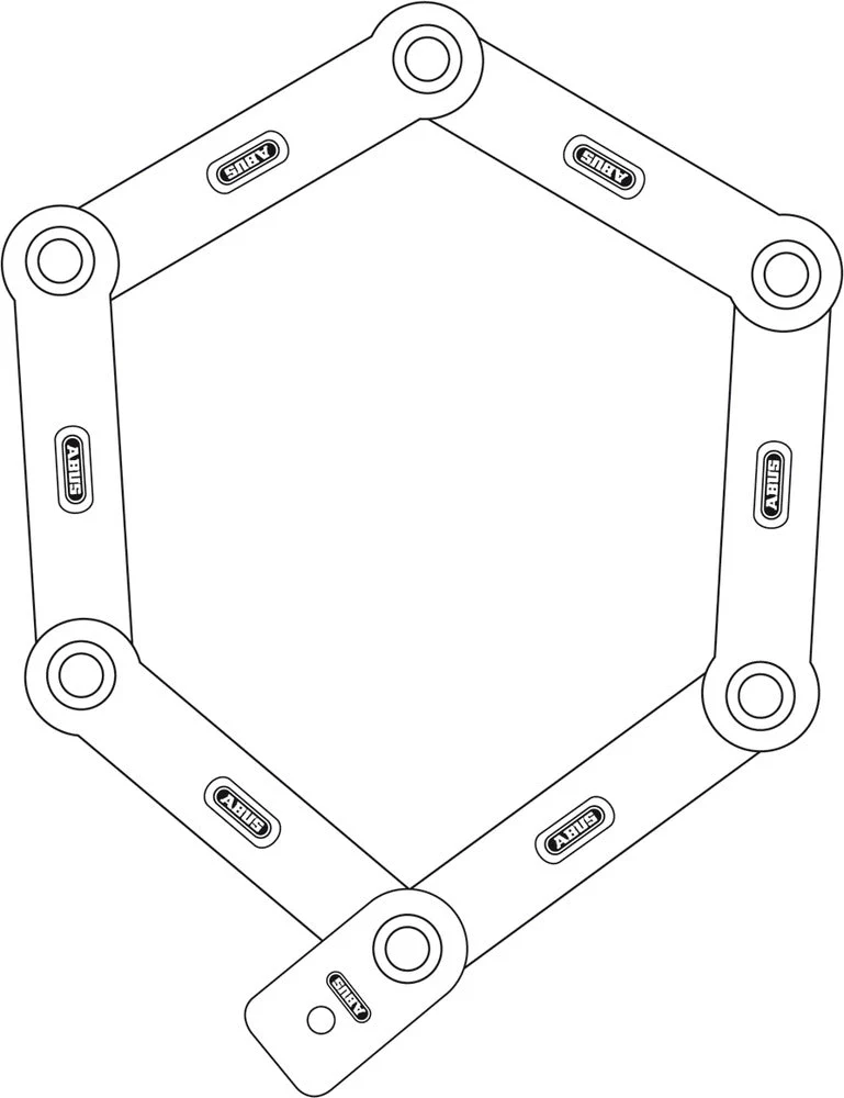 ABUS uGrip Bordo 5700/80 Faltschloss schwarz - Image 3