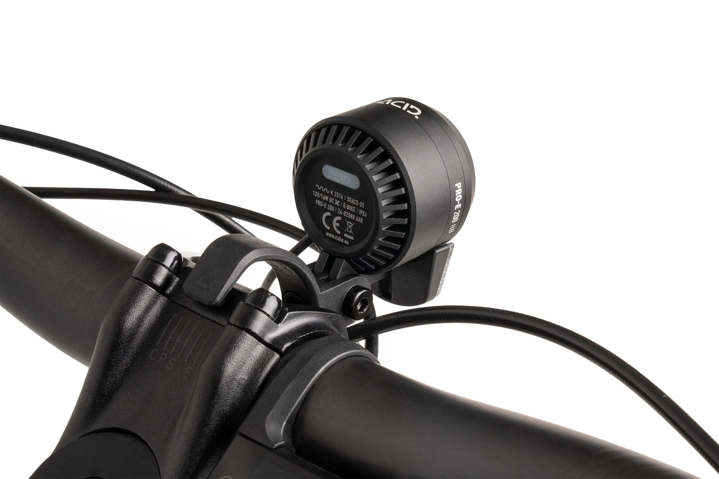 ACID E-Bike Frontlicht PRO-E 200 High Beam X-Connect black - Image 5