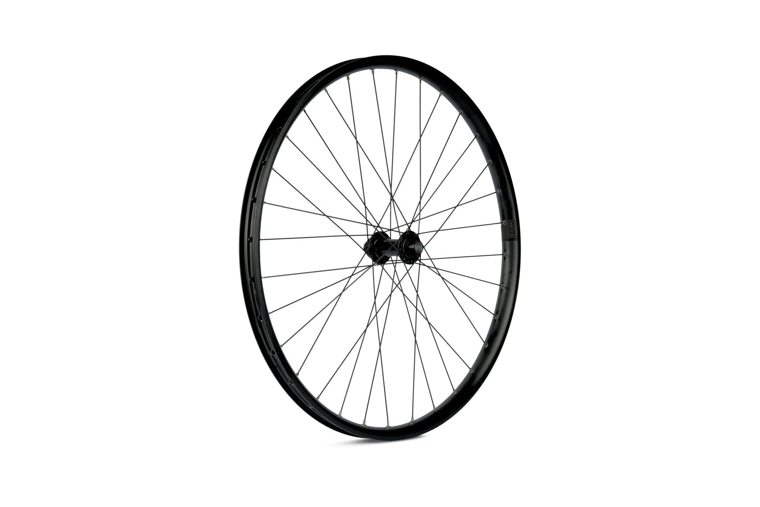 ACID Vorderrad Gravel Race HPA 622x25 12x100 TA J-Bend CL 28H black, white