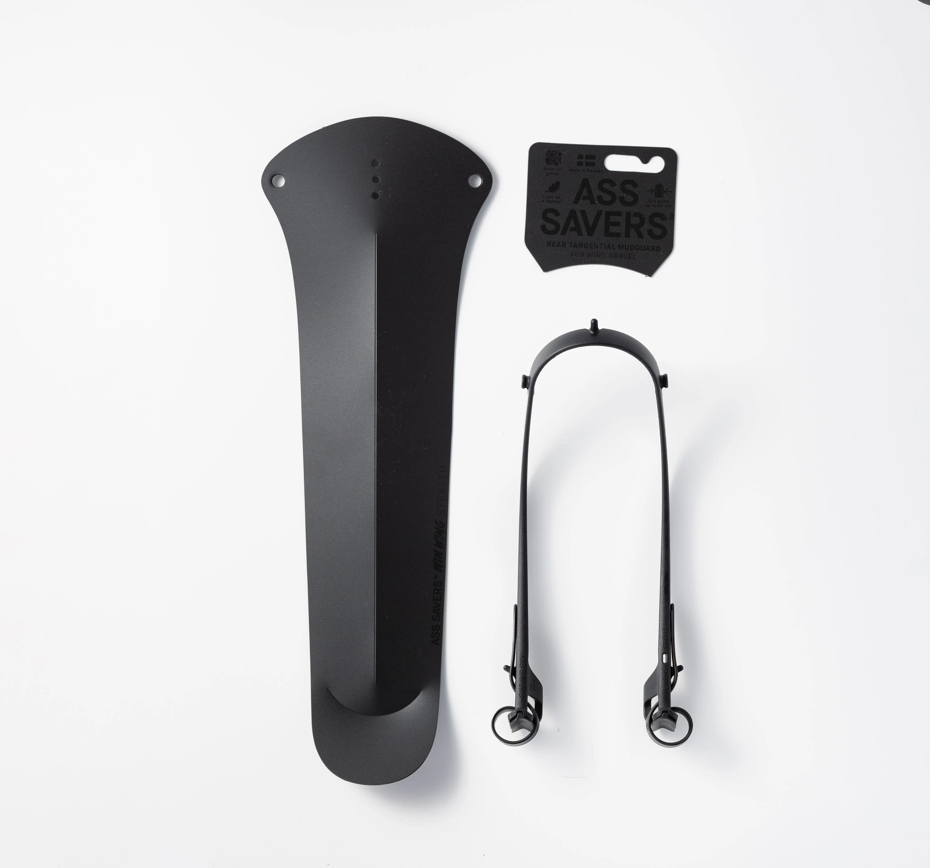 Ass Savers WGS-2 Win Wing Gravel Spritzschutz HR  stealth - Image 2