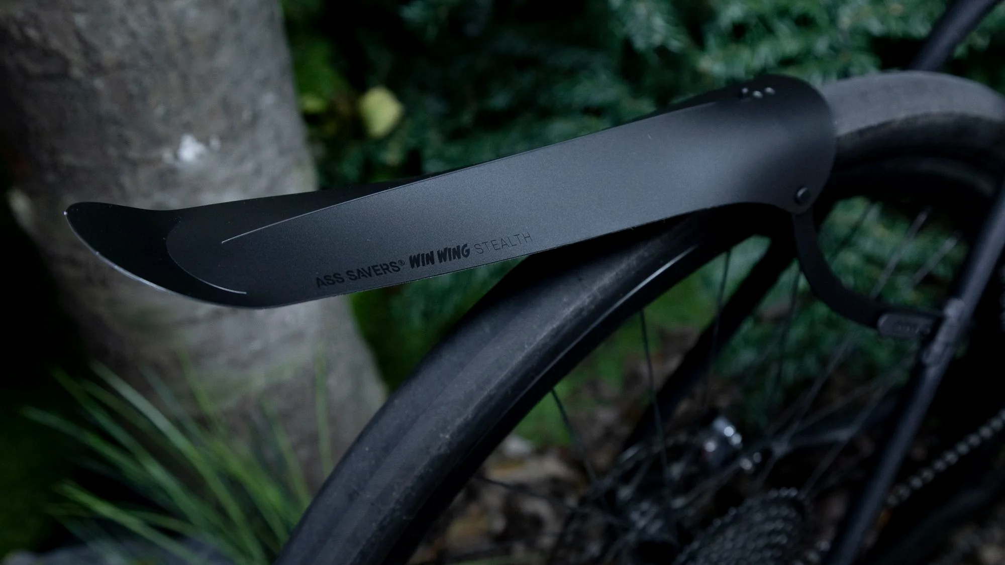 Ass Savers WGS-2 Win Wing Gravel Spritzschutz HR  stealth - Image 4