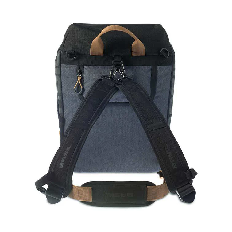 Basil Miles Tagesrucksack 17l blau/schwarz - Image 6