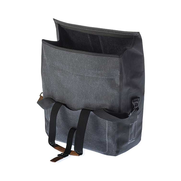Basil Urban Dry Business Fahrradtasche 20l grau - Image 3