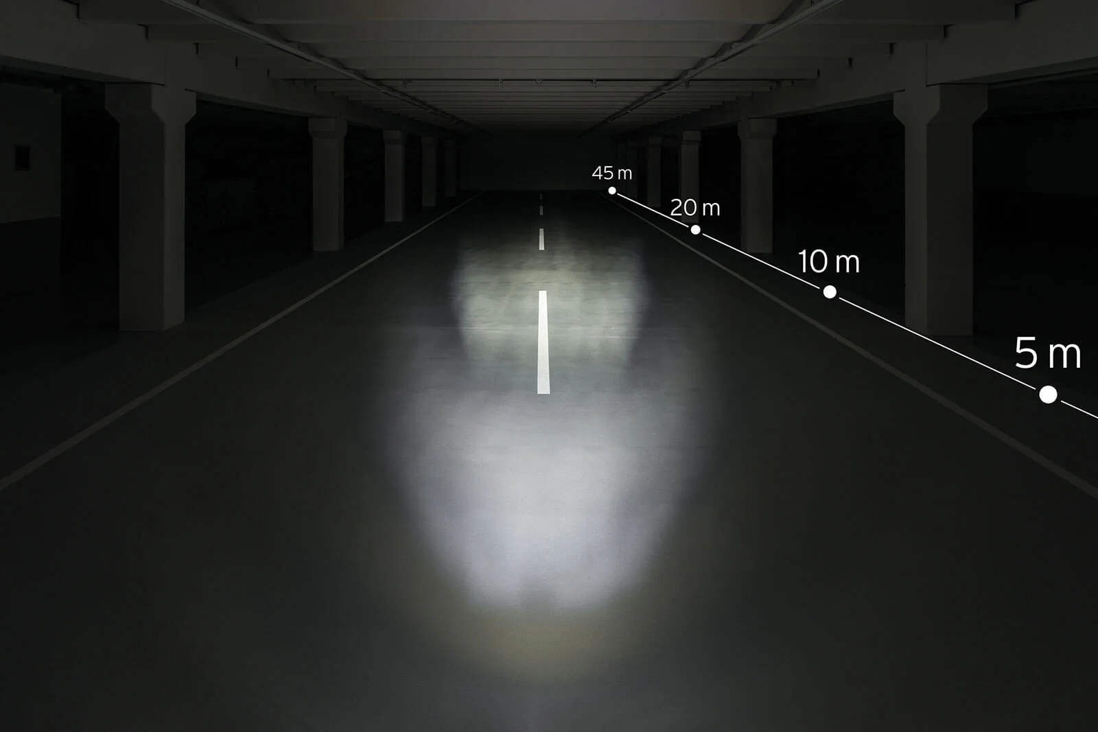 Busch + Müller Lumotec Upp N Frontlicht schwarz/transparent - Image 2