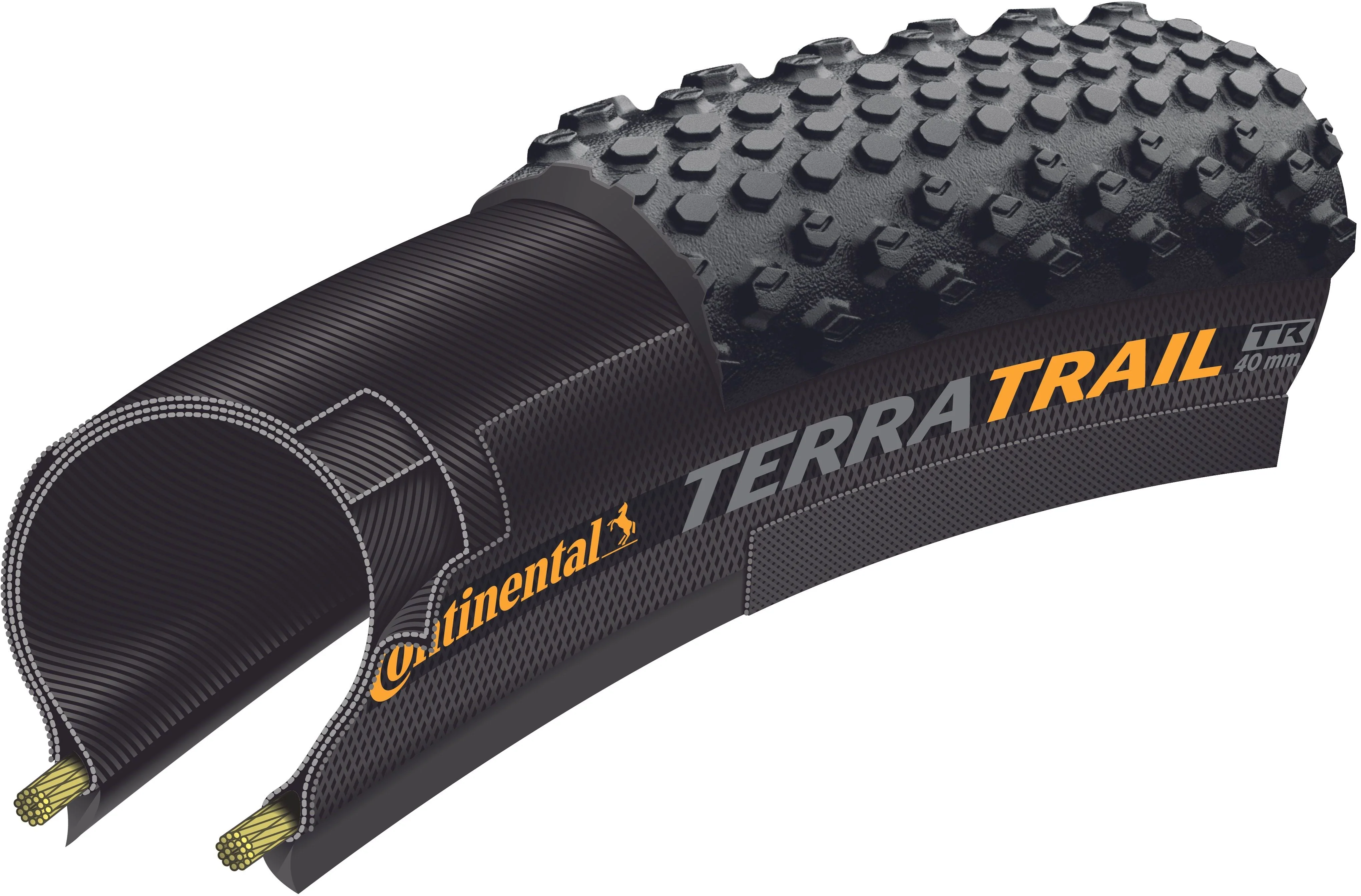 Continental Terra Trail ProTection Faltreifen 28x1.50" TLR schwarz - Image 3