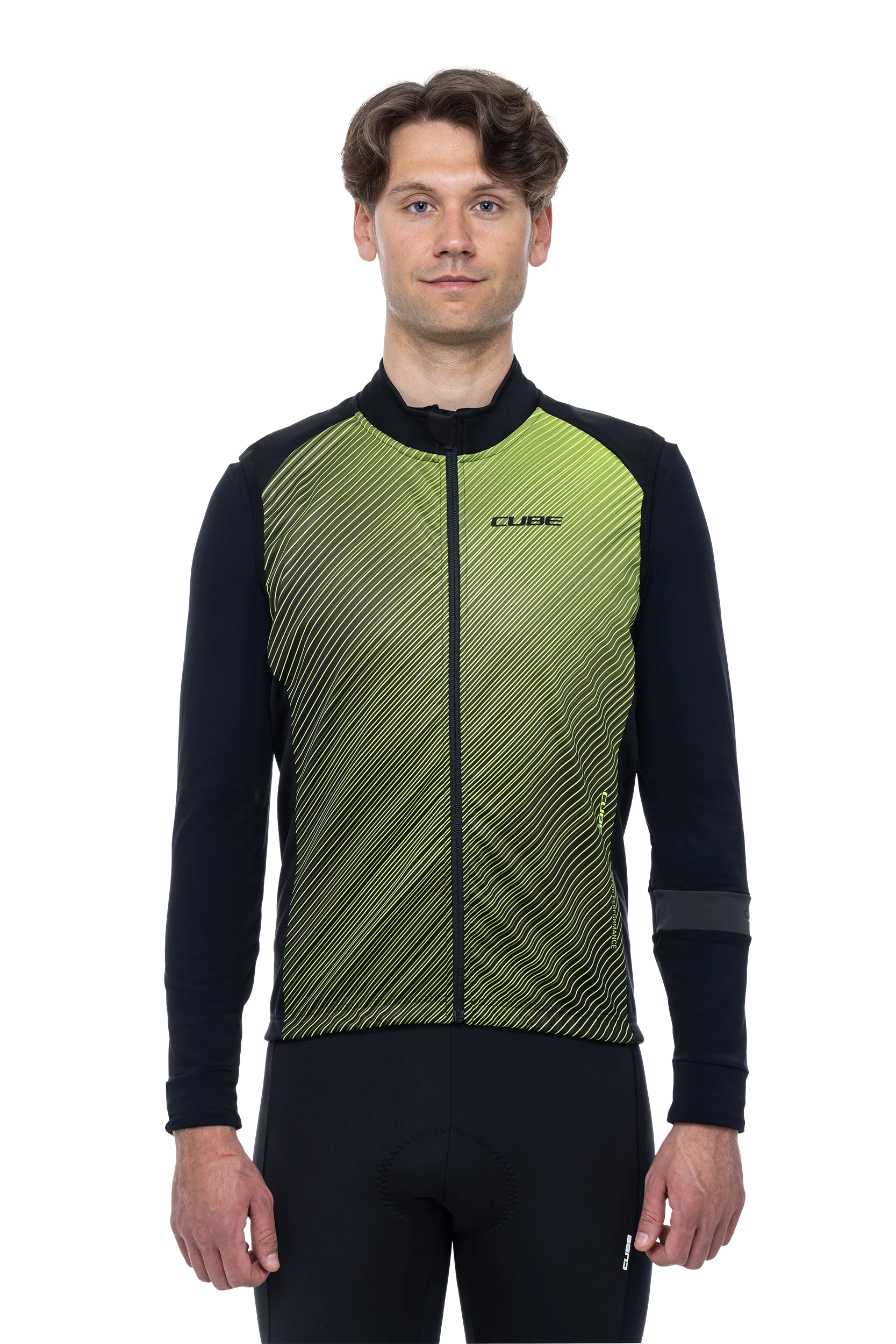 CUBE BLACKLINE Softshellweste Safety black´n´neon yellow - Image 3