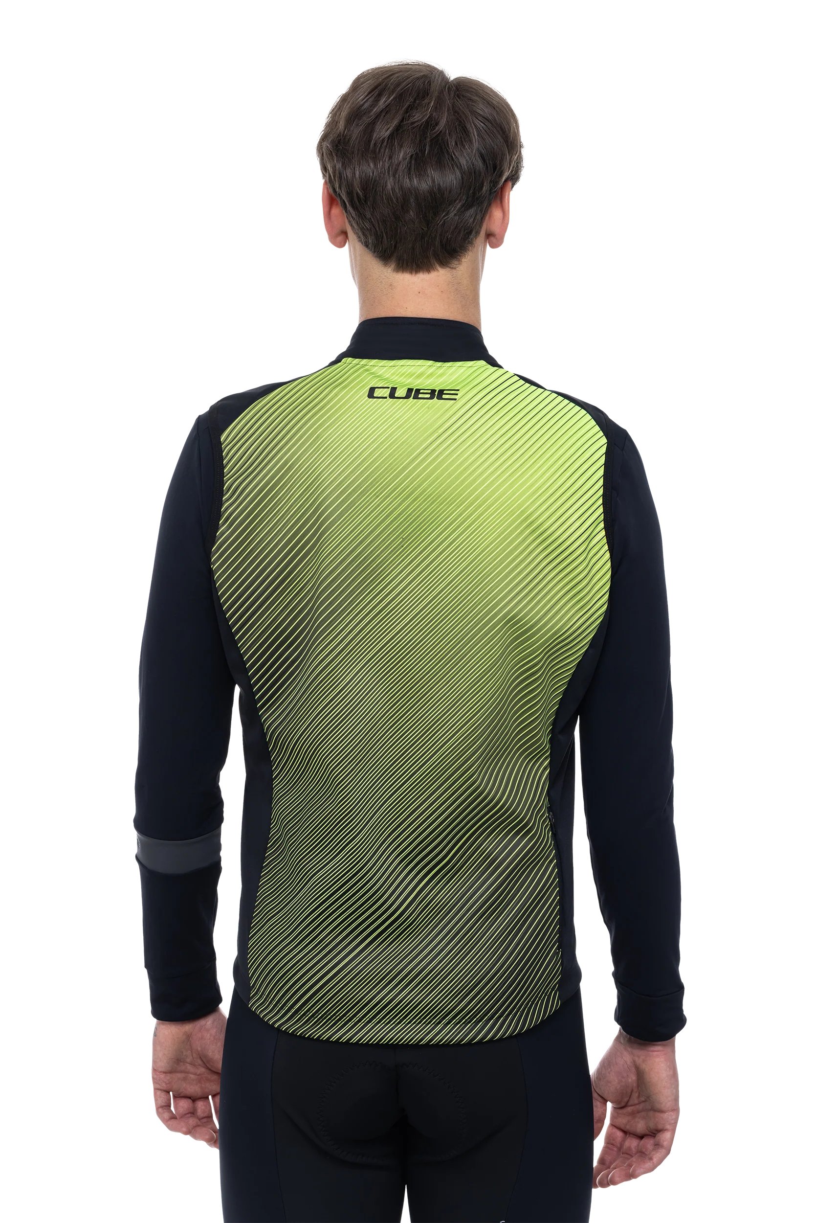 CUBE BLACKLINE Softshellweste Safety black´n´neon yellow - Image 4
