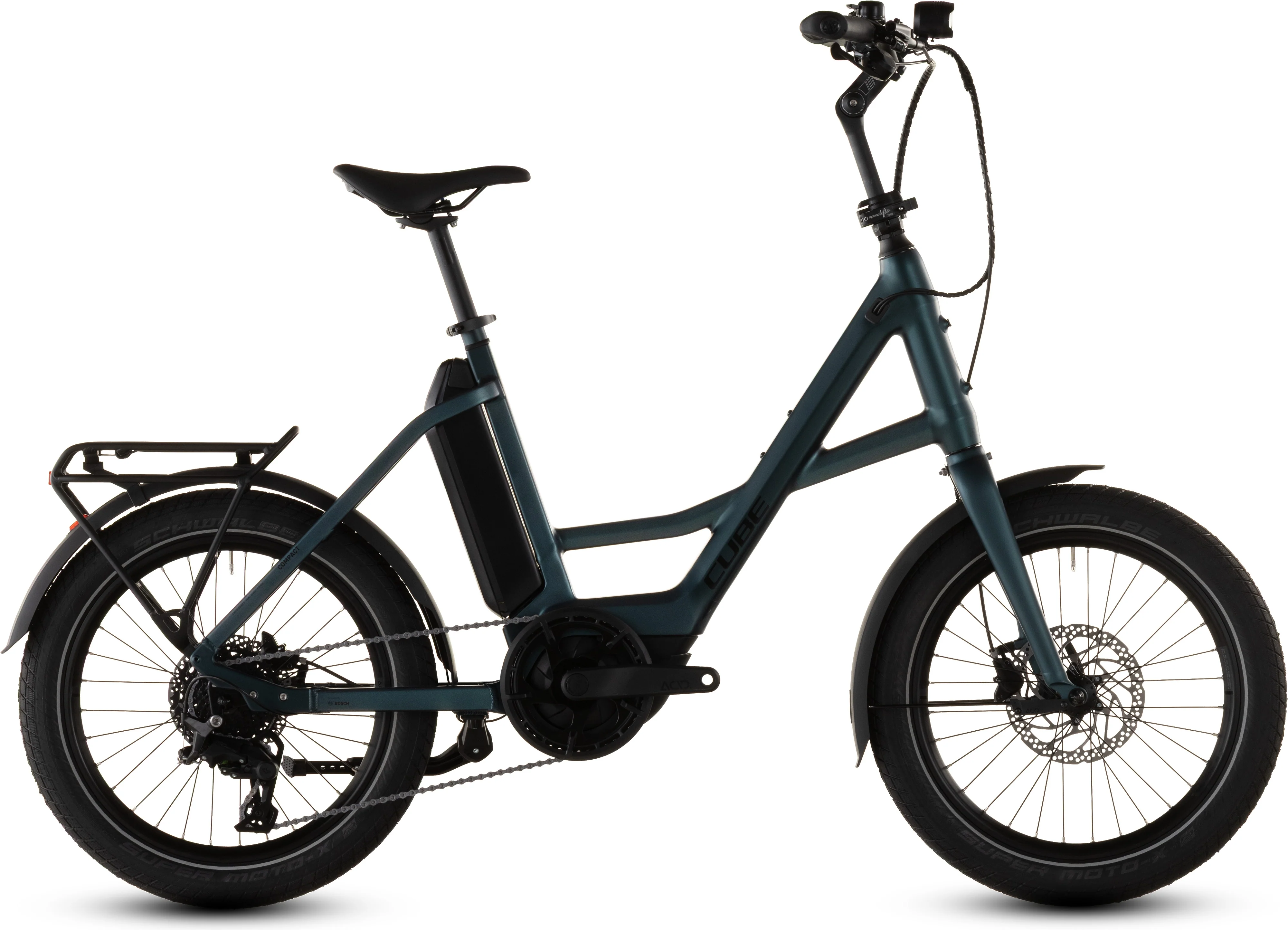 Cube Compact Hybrid 545  royalgreen´n´black (2026)