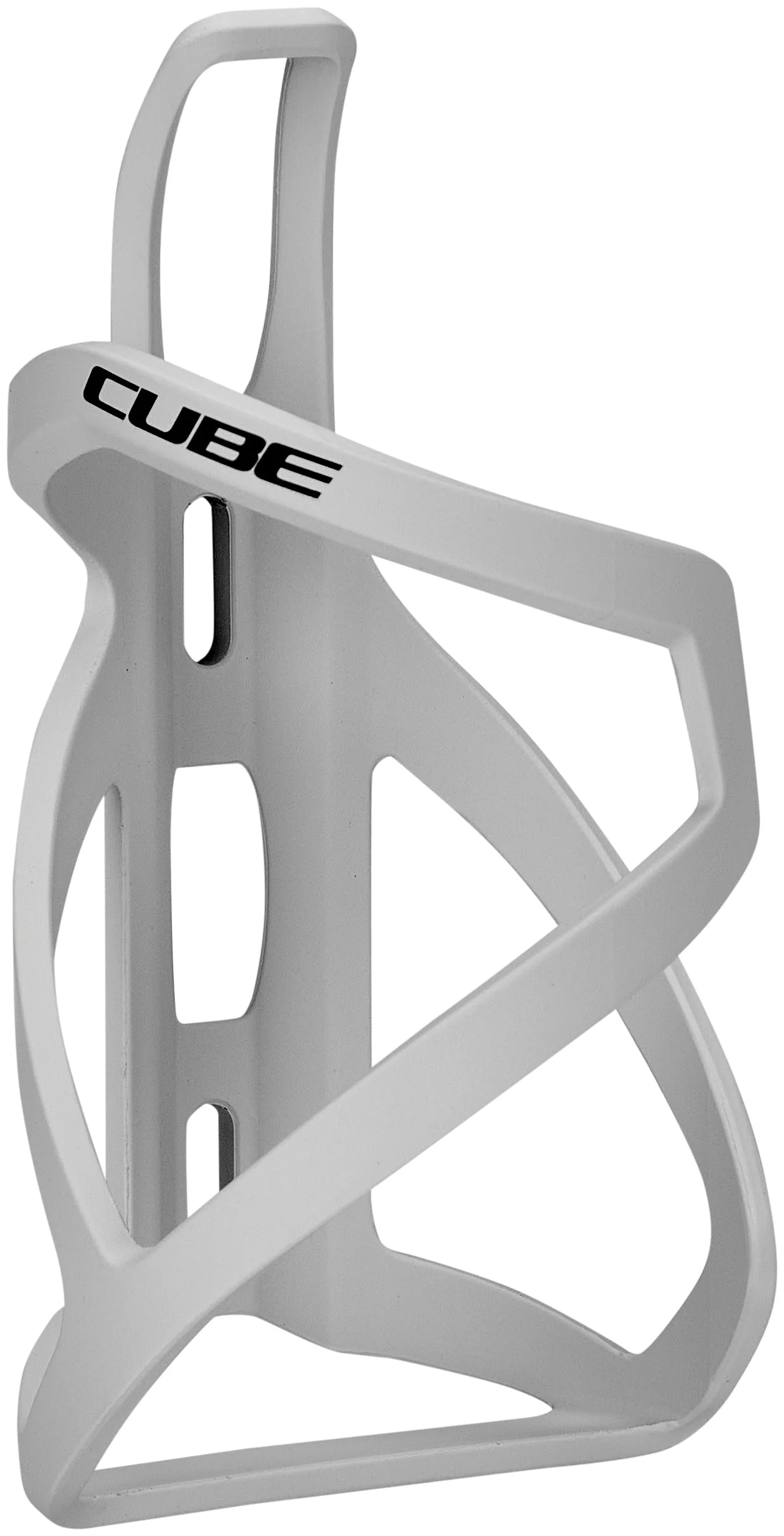 CUBE Flaschenhalter HPP Sidecage matt light grey´n´glossy black - Image 2