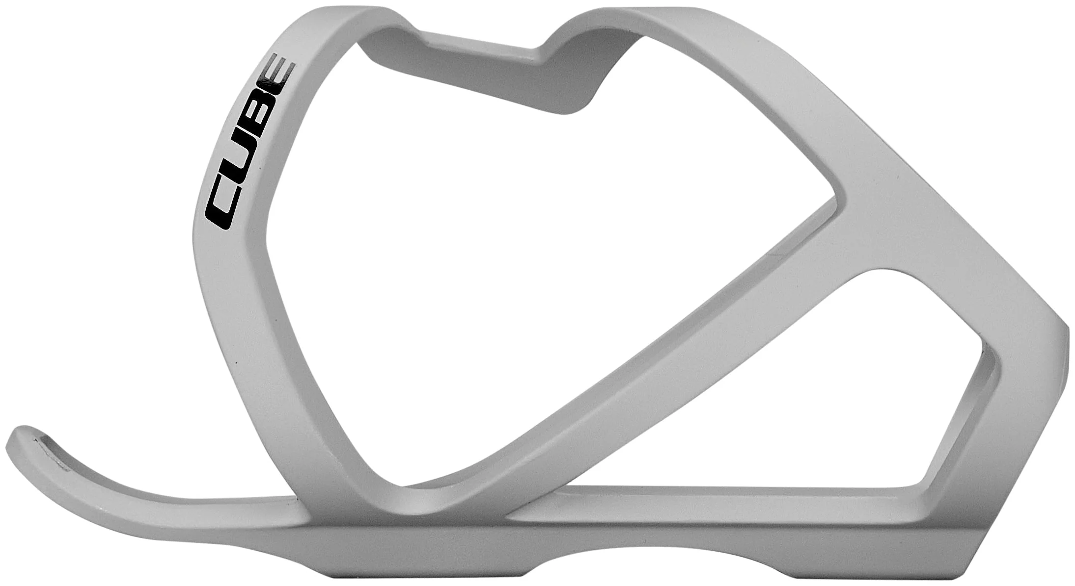 CUBE Flaschenhalter HPP Sidecage matt light grey´n´glossy black - Image 3