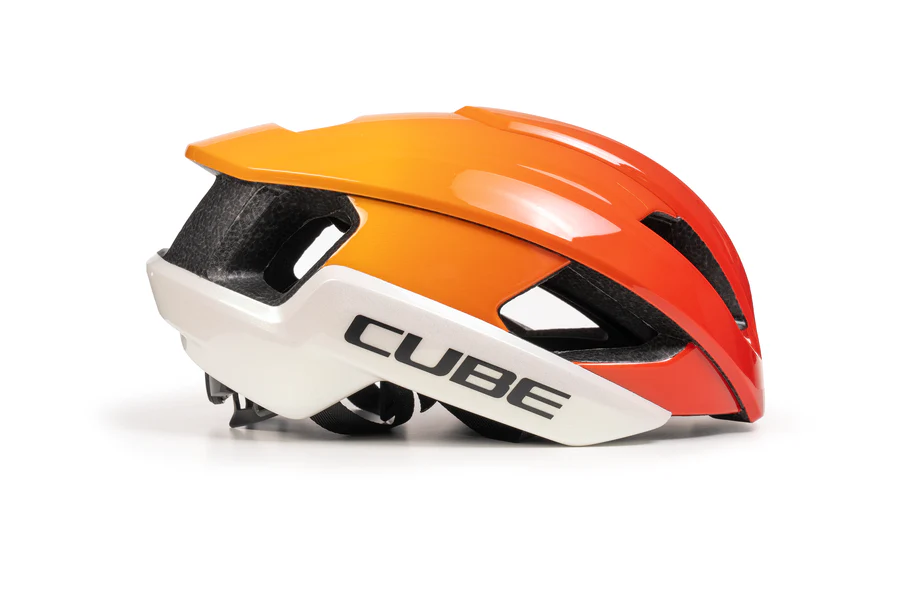 Cube Helm HERON Teamline white'n'orange - Image 2