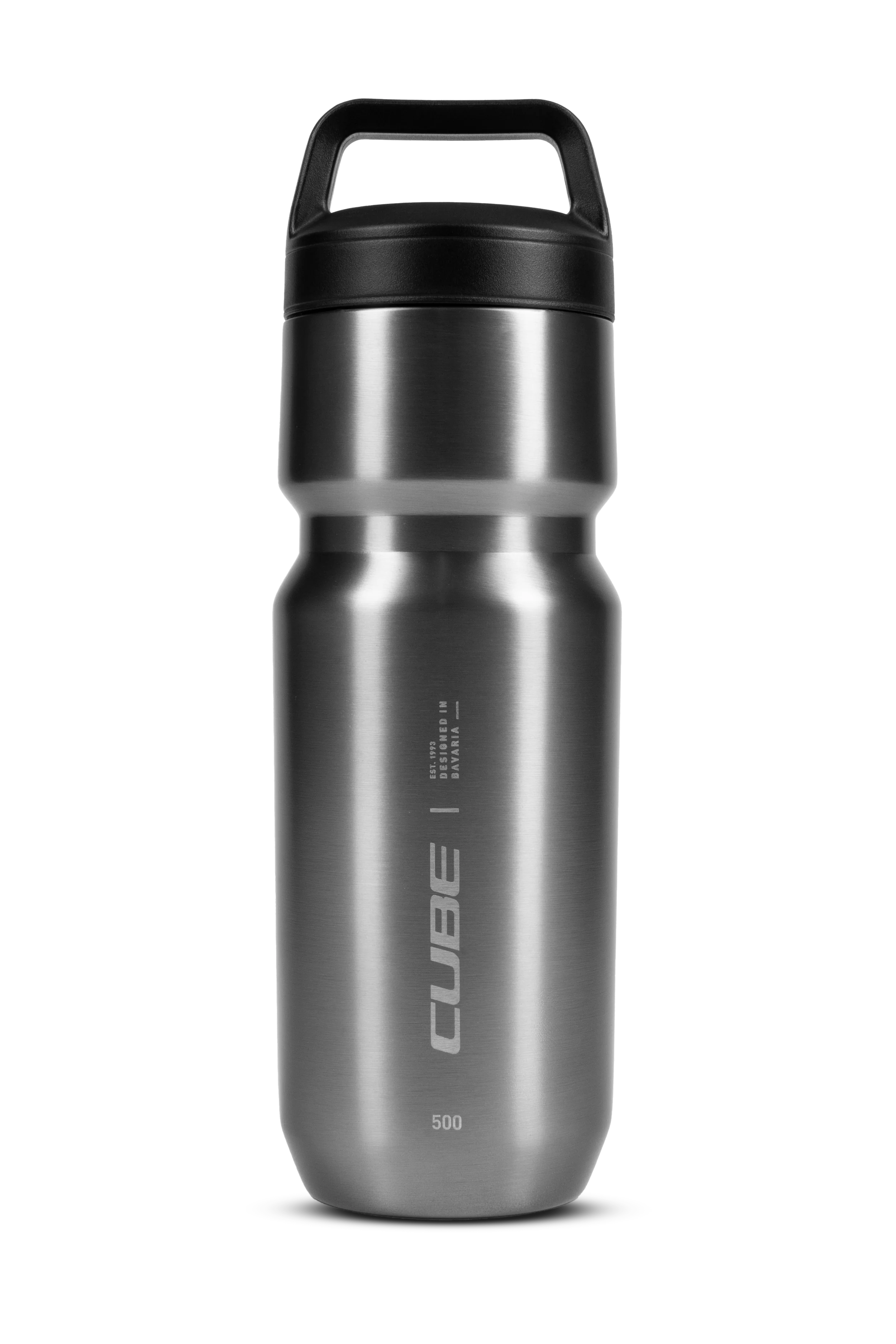 Cube Isolierflasche Arc 500 brushed grey