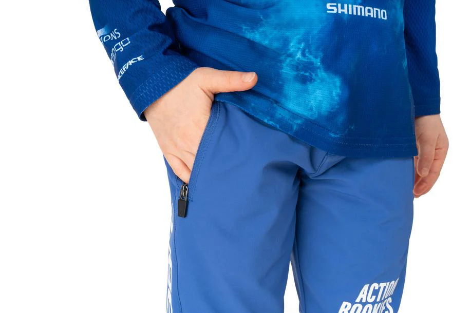 Cube MTB Baggy Short ROOKIE X Actionteam blue - Image 4