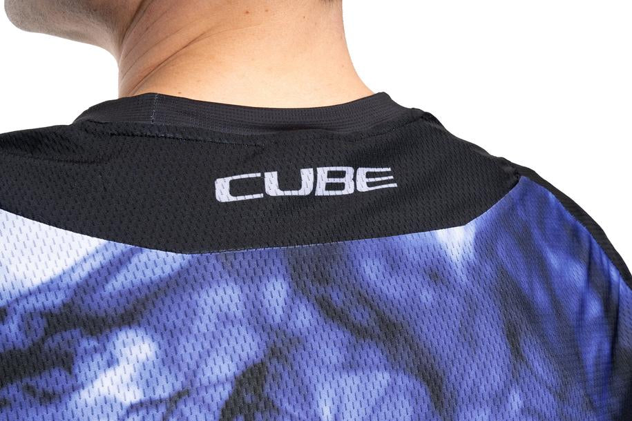 Cube MTB Trikot ARTLINE kurzarm blue´n´black - Image 5
