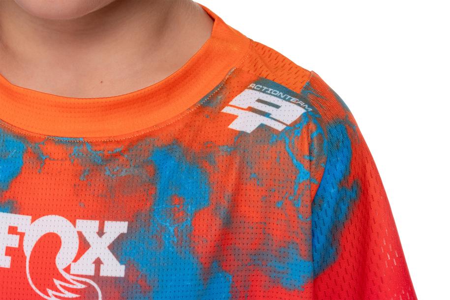 Cube MTB Trikot ROOKIE X Actionteam kurzarm blue´n´pink´n´orange - Image 4