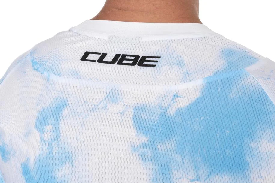 Cube MTB Trikot X Actionteam langarm topas blue - Image 5