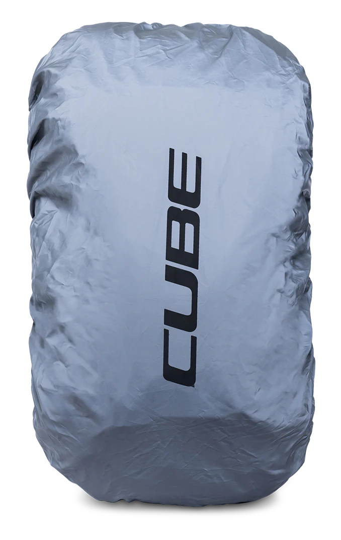 CUBE Raincover Small grey reflective