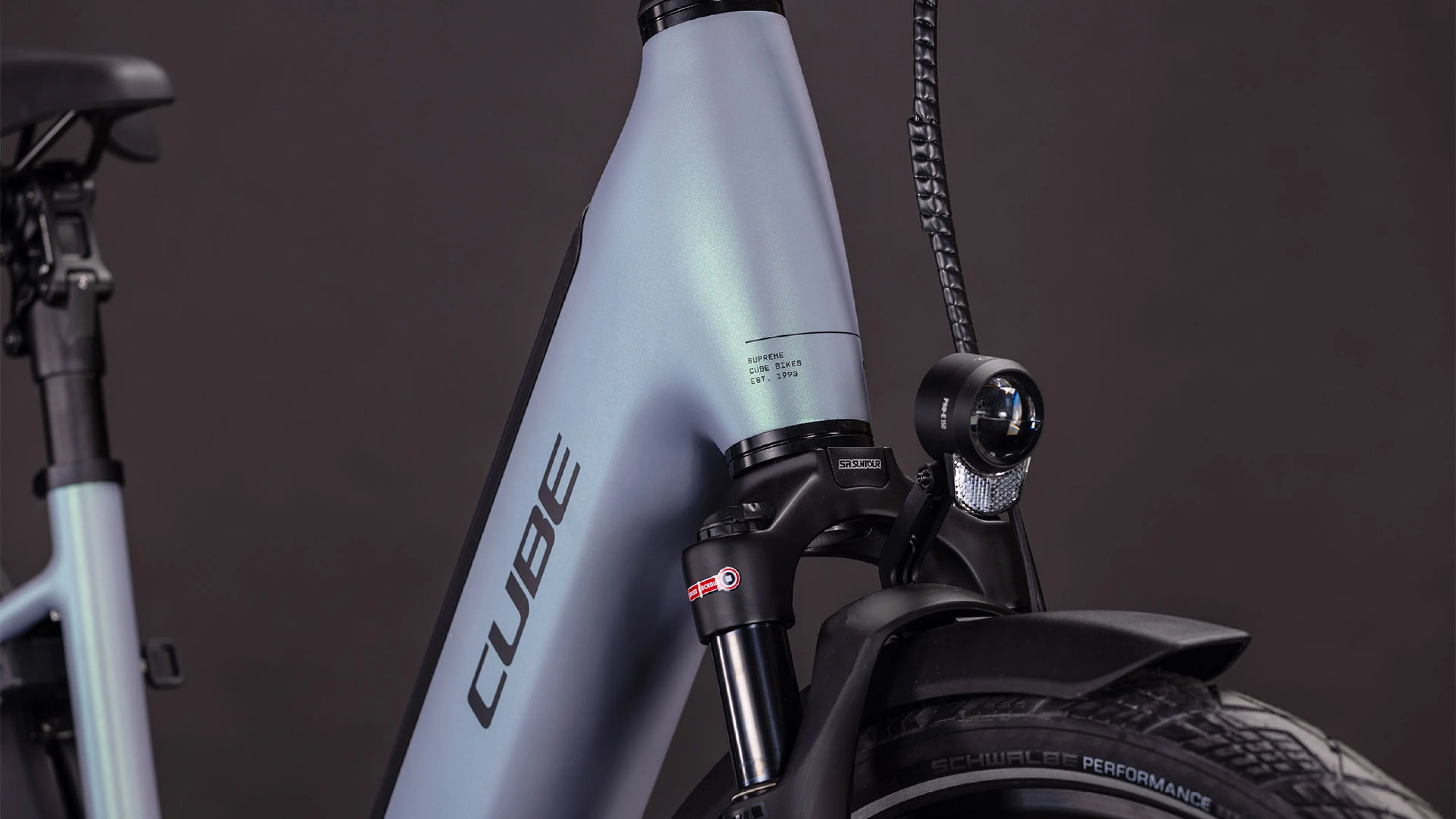 Cube Supreme Hybrid Deluxe SLX 600 Easy Entry seagrey´n´black (2026) - Image 7