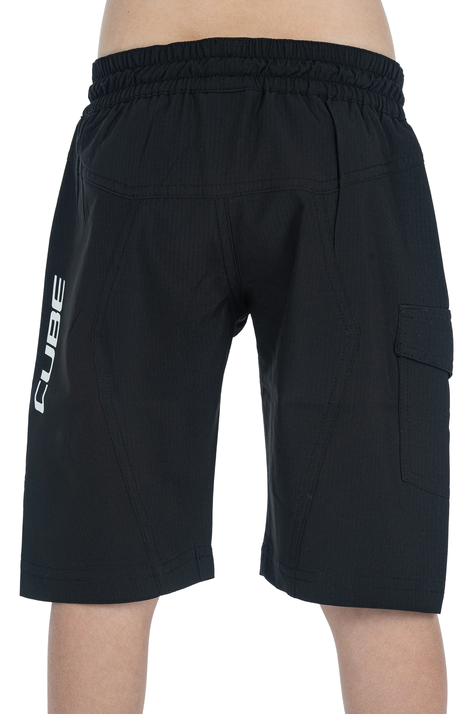 CUBE TEAMLINE Baggy Shorts ROOKIE black´n´white - Image 3