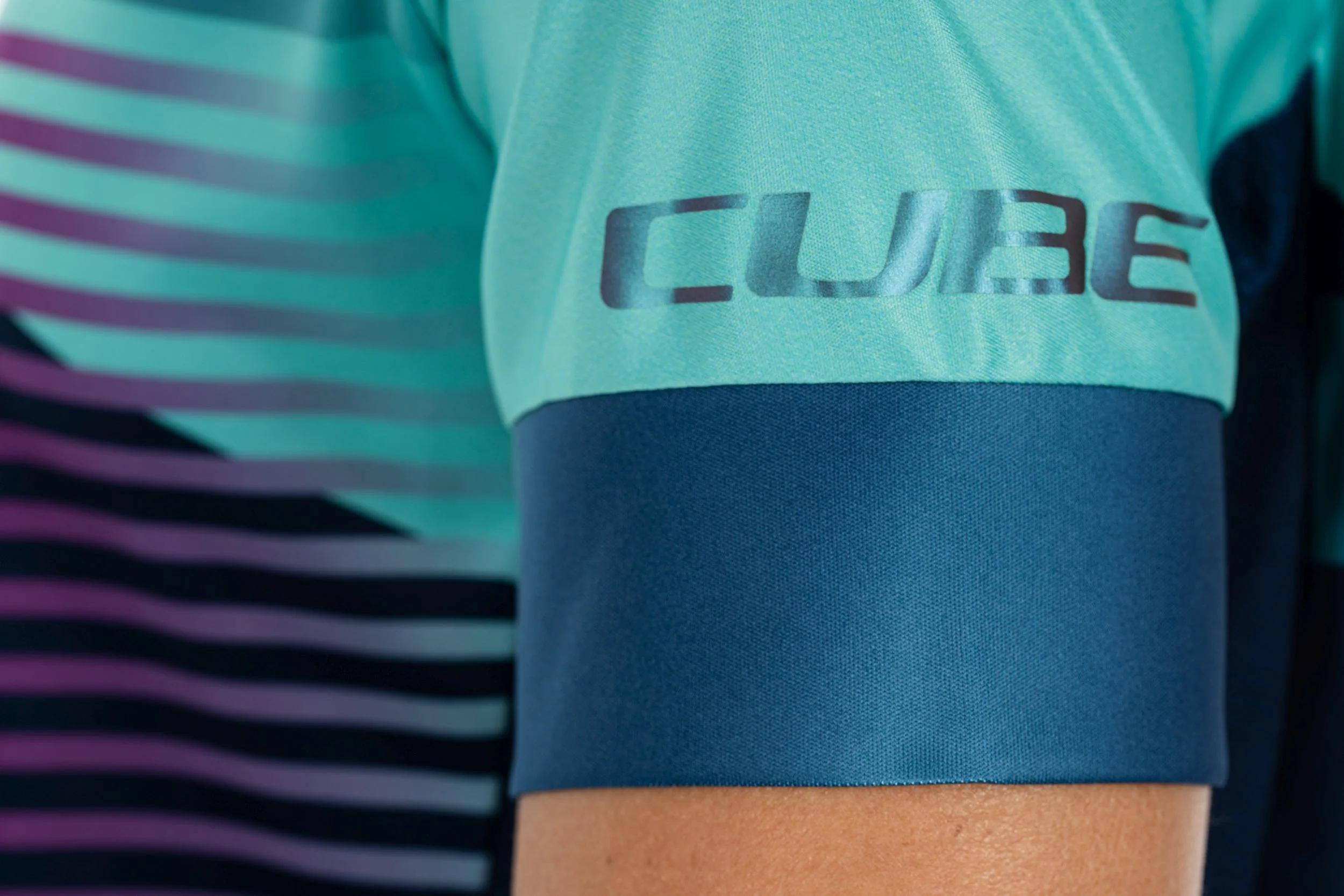 CUBE TEAMLINE WS Rundhalstrikot kurzarm blue´n´mint - Image 4