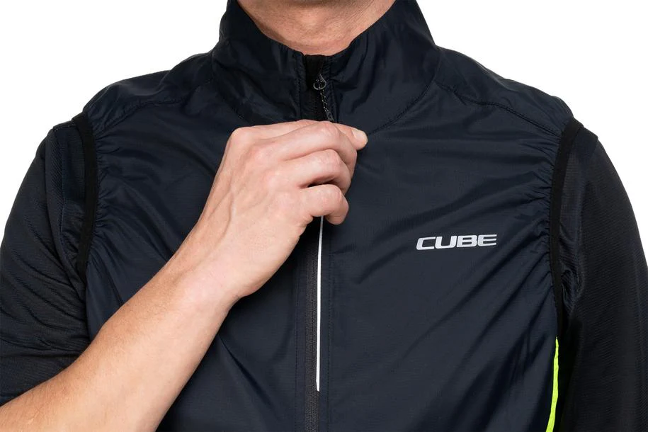 Cube Windweste CMPT black´n´yellow - Image 4