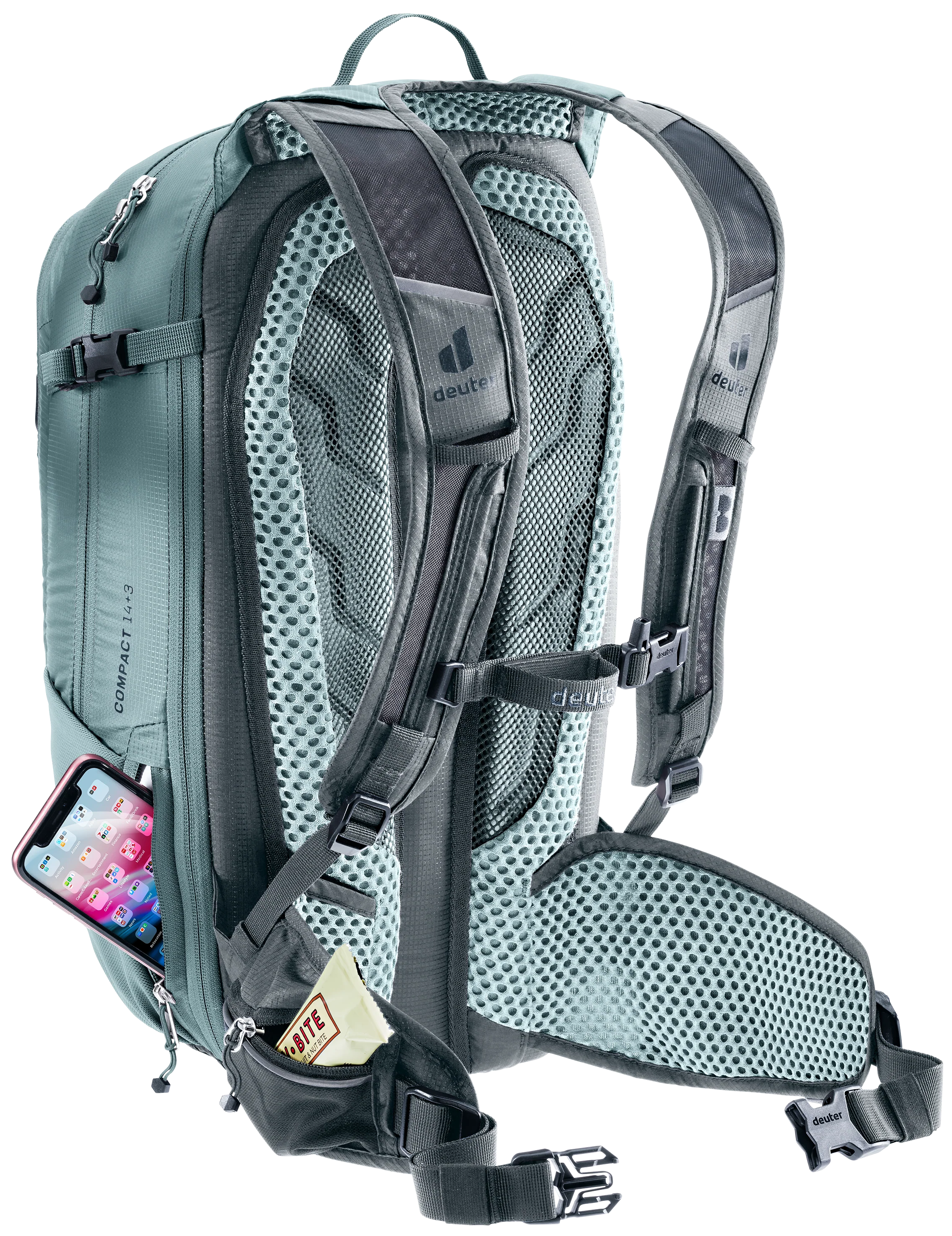 deuter Compact 14+3 Fahrradrucksack graphite-shale - Image 12