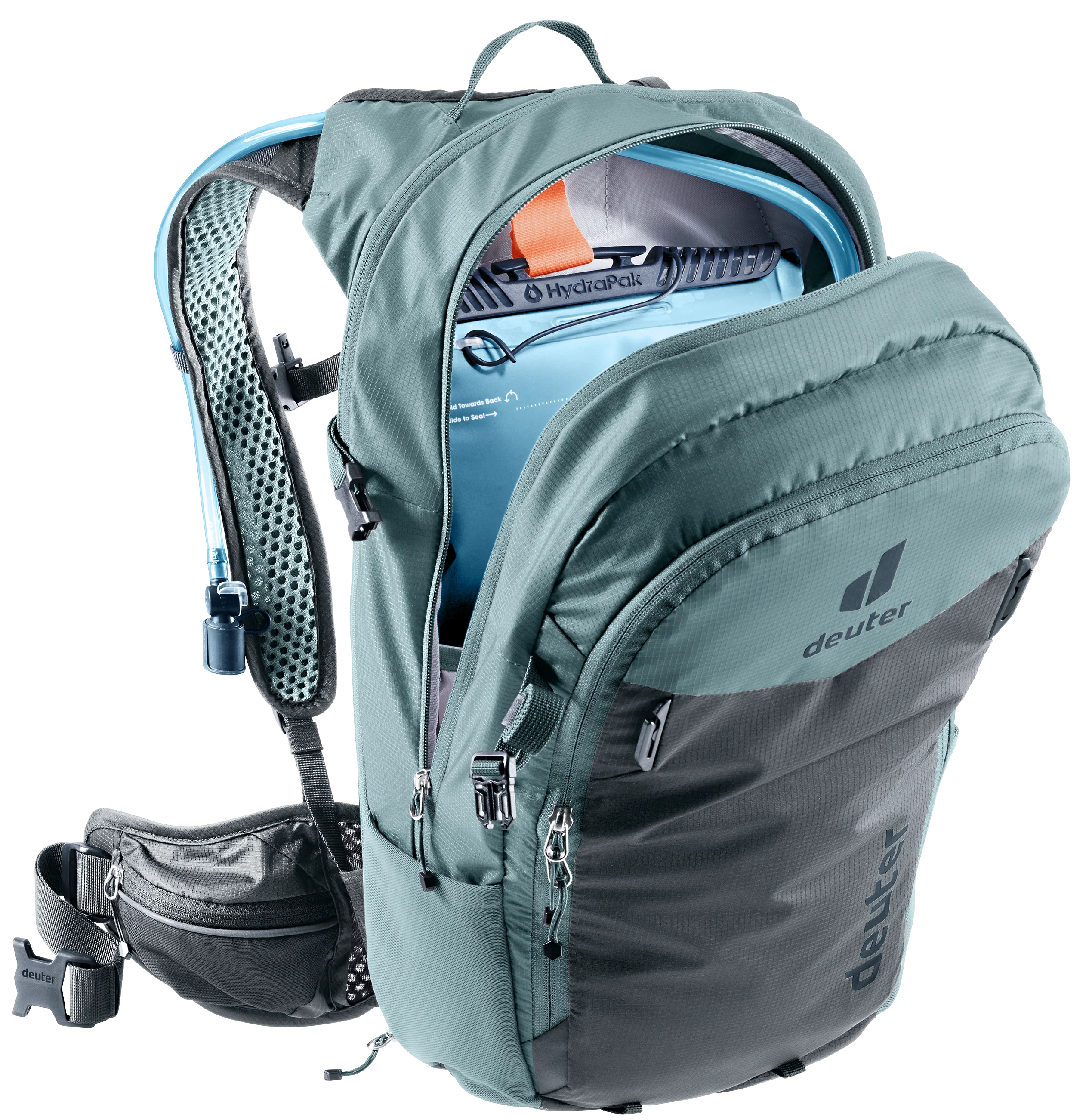 deuter Compact 14+3 Fahrradrucksack graphite-shale - Image 7