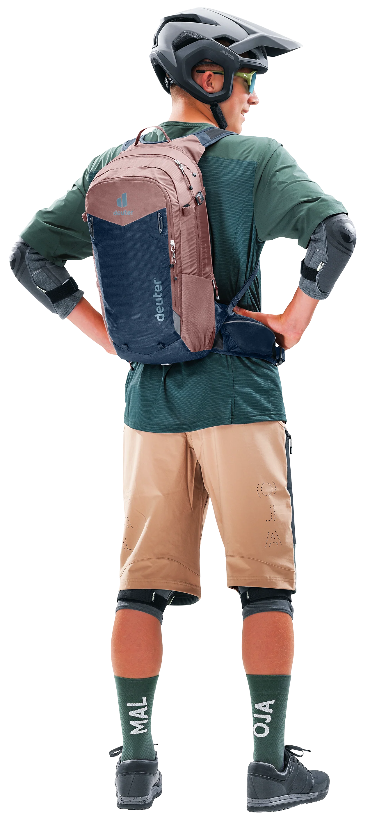 deuter Compact 14+3 Fahrradrucksack ink-ashrose - Image 13