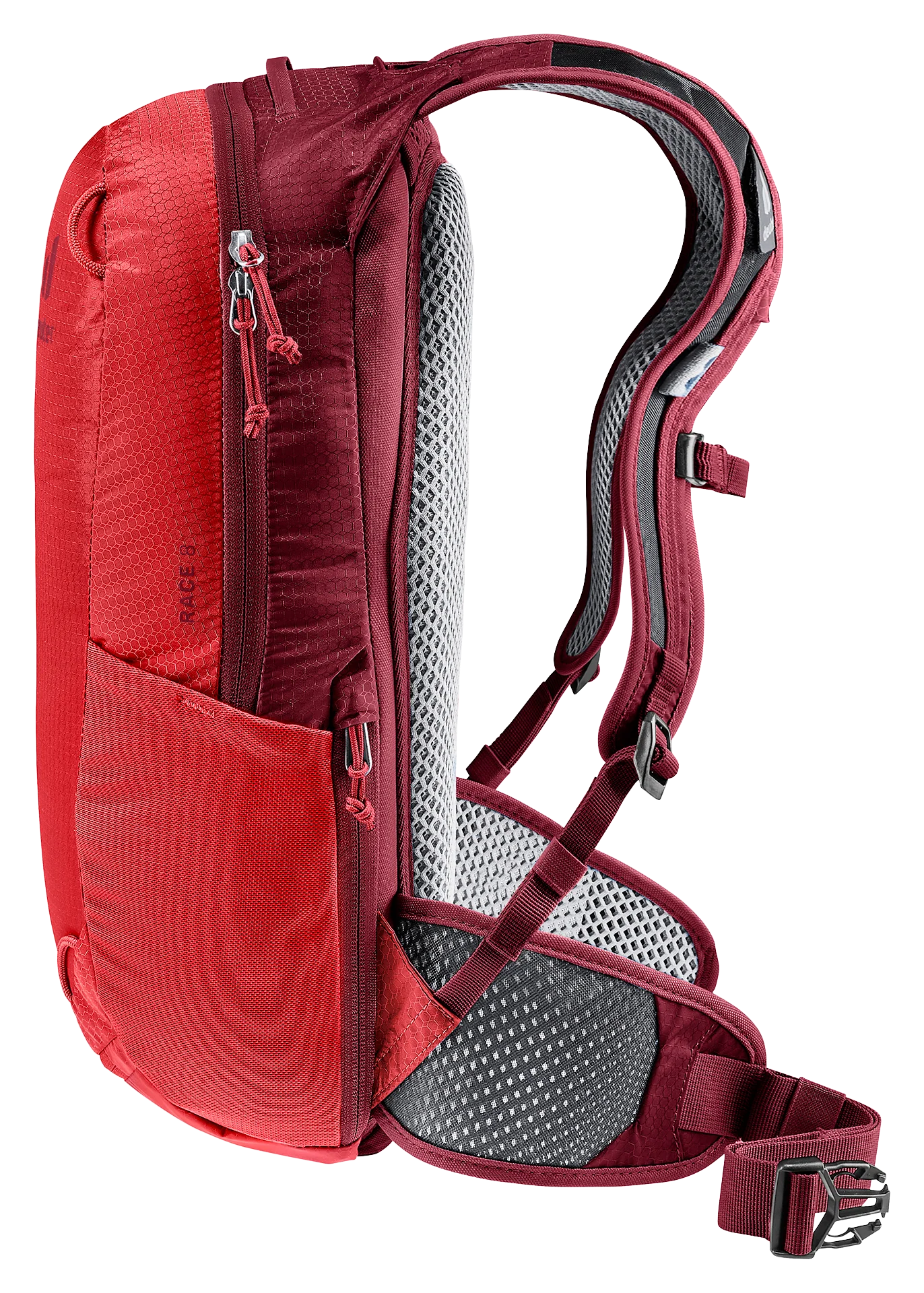 deuter Race 8 Fahrradrucksack cherry-masala - Image 4