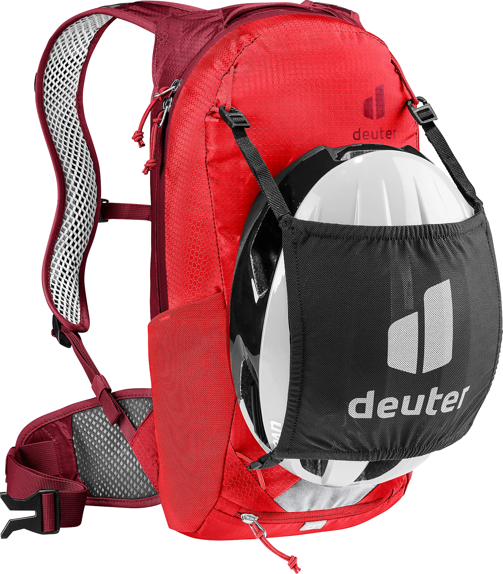 deuter Race 8 Fahrradrucksack cherry-masala - Image 8