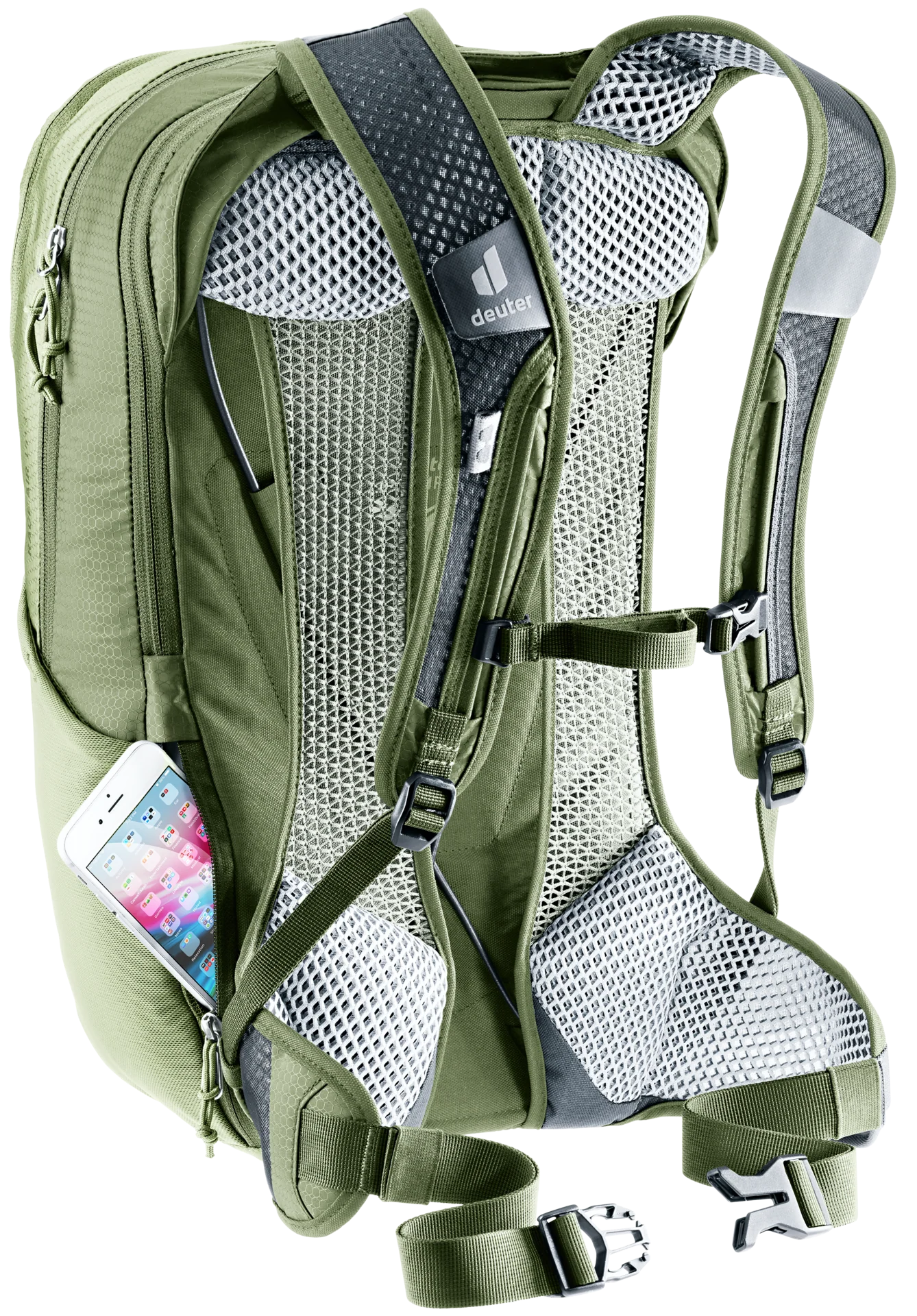 deuter Race Air 14+3 Fahrradrucksack mineral-grove - Image 5