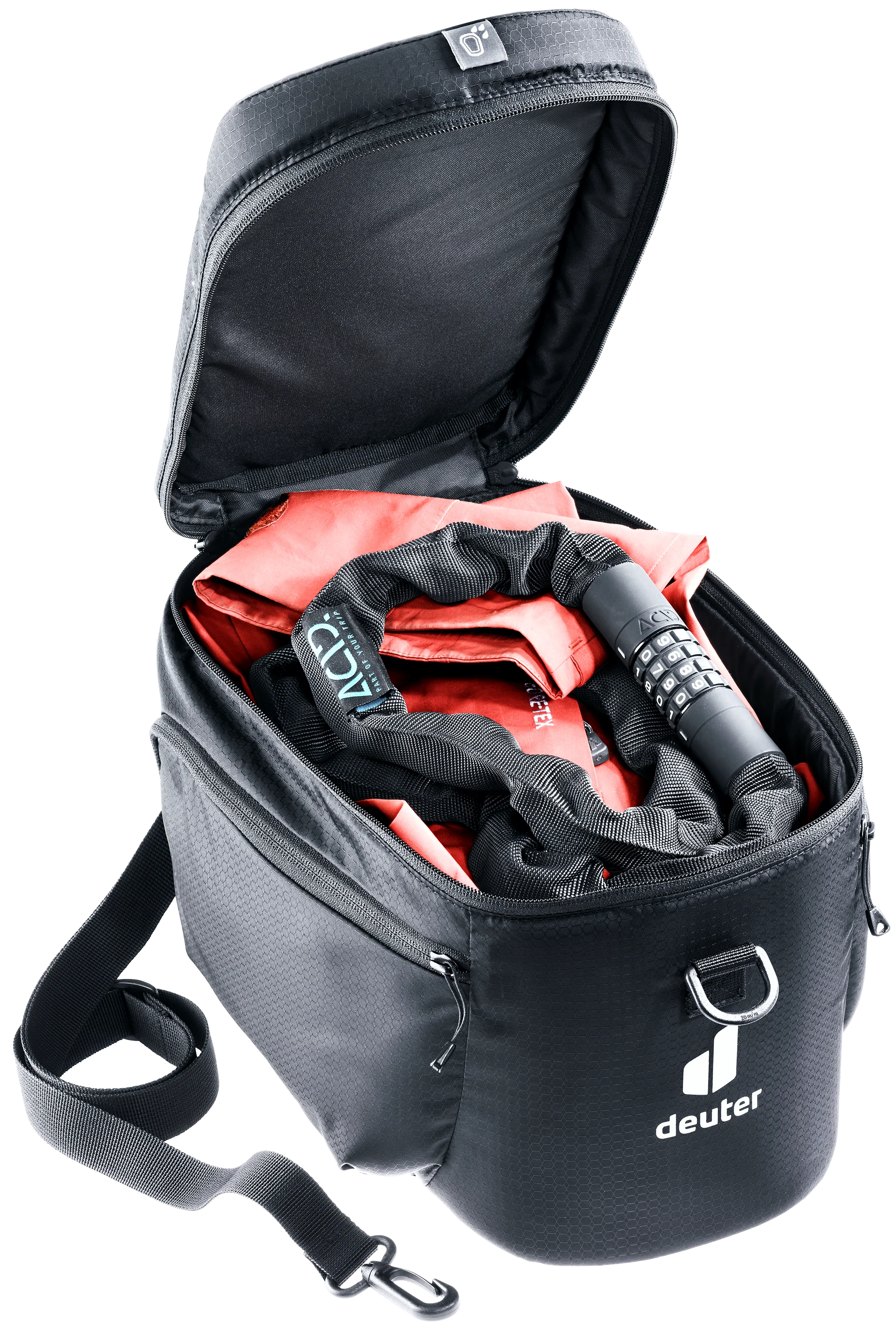deuter Rack Bag 10 Gepäckträgertasche black - Image 6