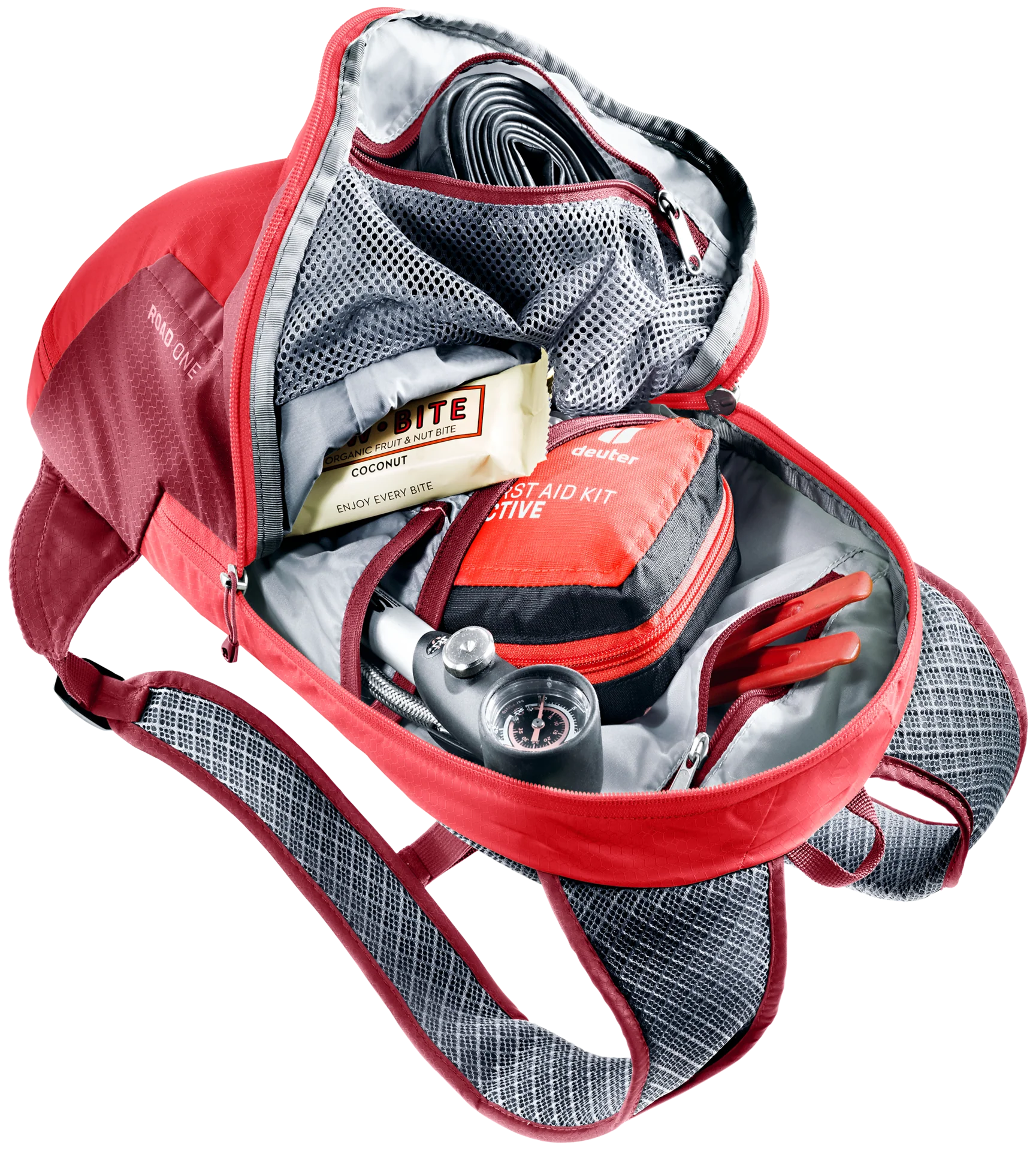 deuter Road One Fahrradrucksack cherry-masala - Image 3