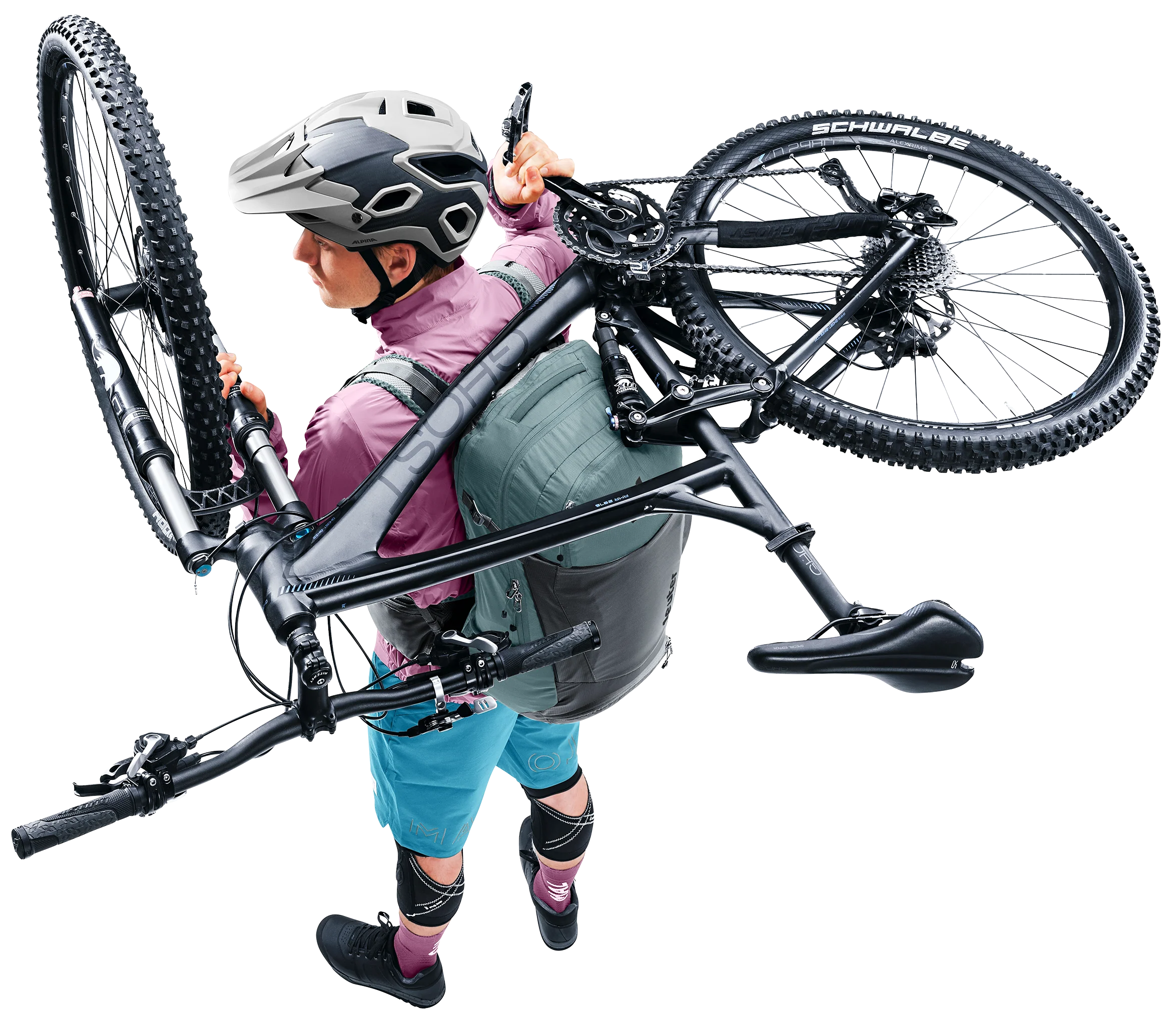 deuter Trans Alpine Pro 28 Fahrradrucksack graphite-shale - Image 12