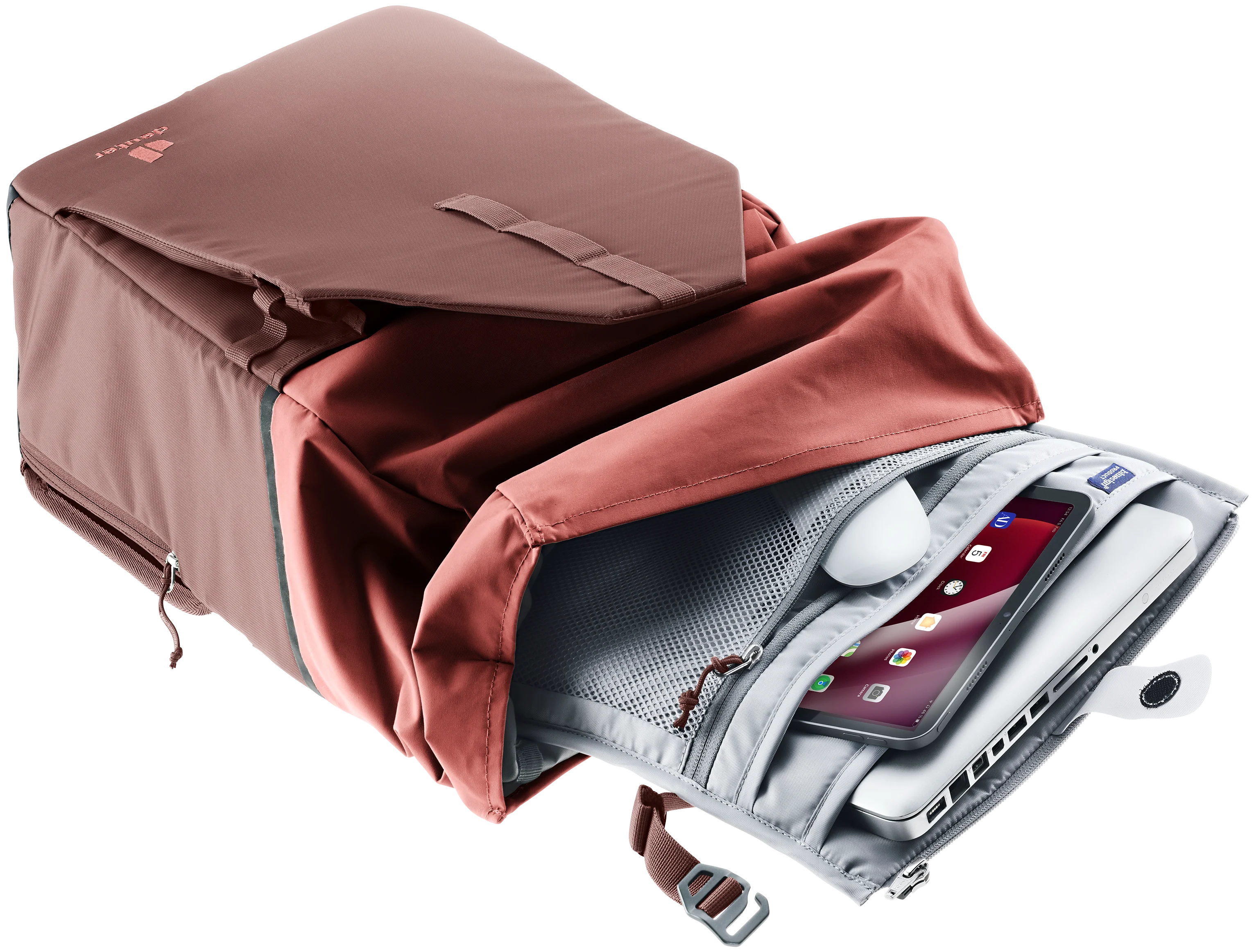 deuter Xberg 25 Rucksack Gepäckträgertasche raisin-caspia - Image 11