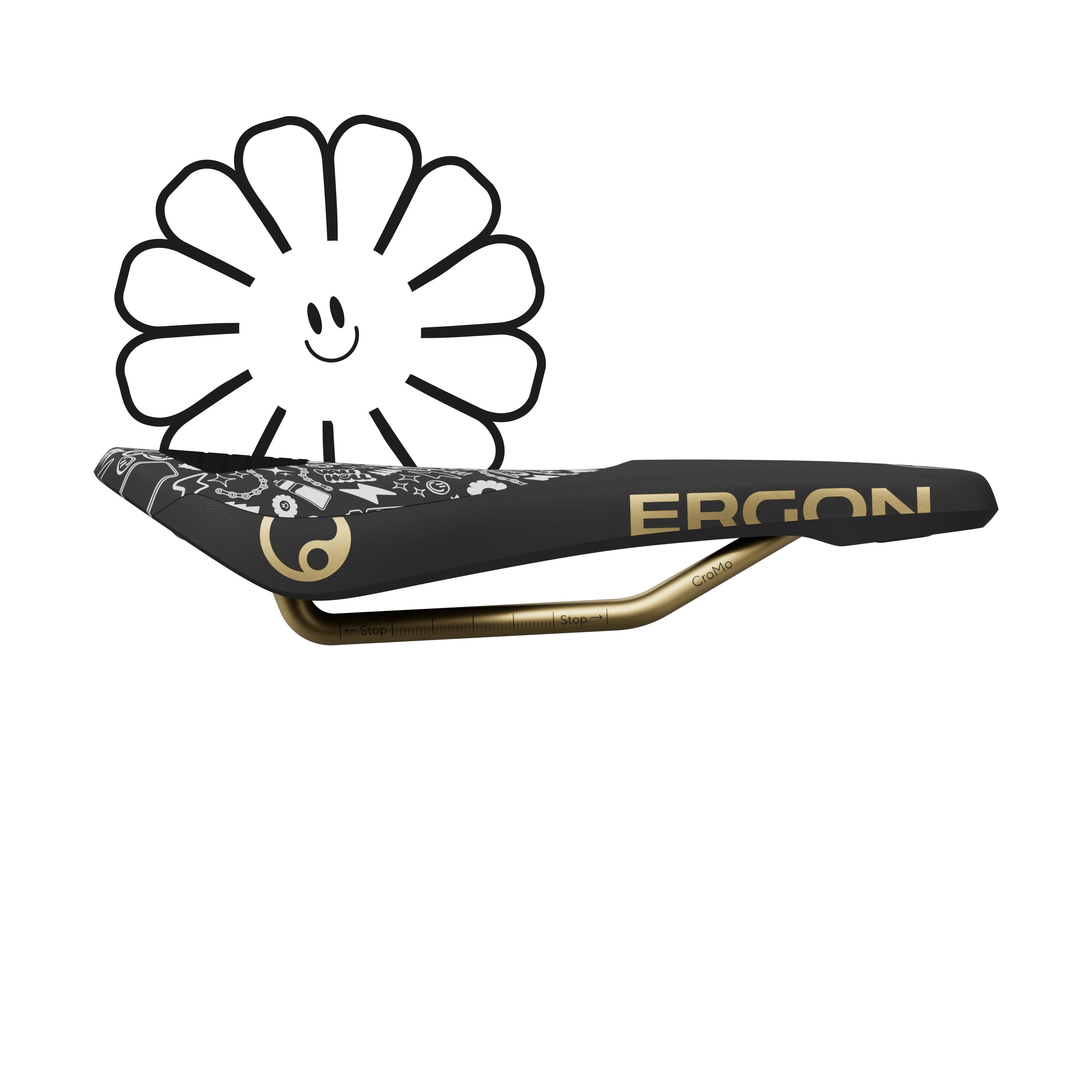 Ergon SM Downhill Comp Vali Höll Edition  Black - Image 3