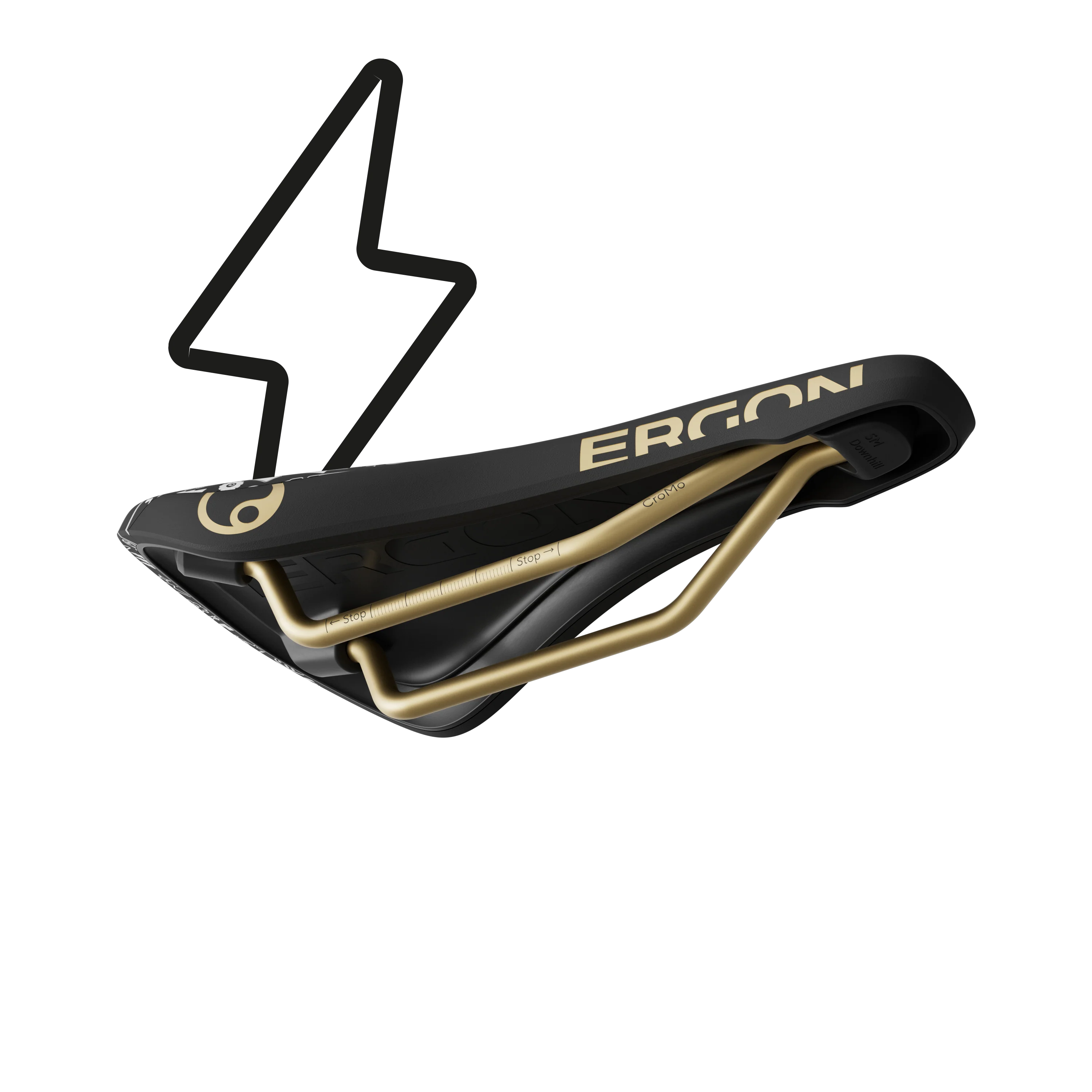 Ergon SM Downhill Comp Vali Höll Edition  Black - Image 4