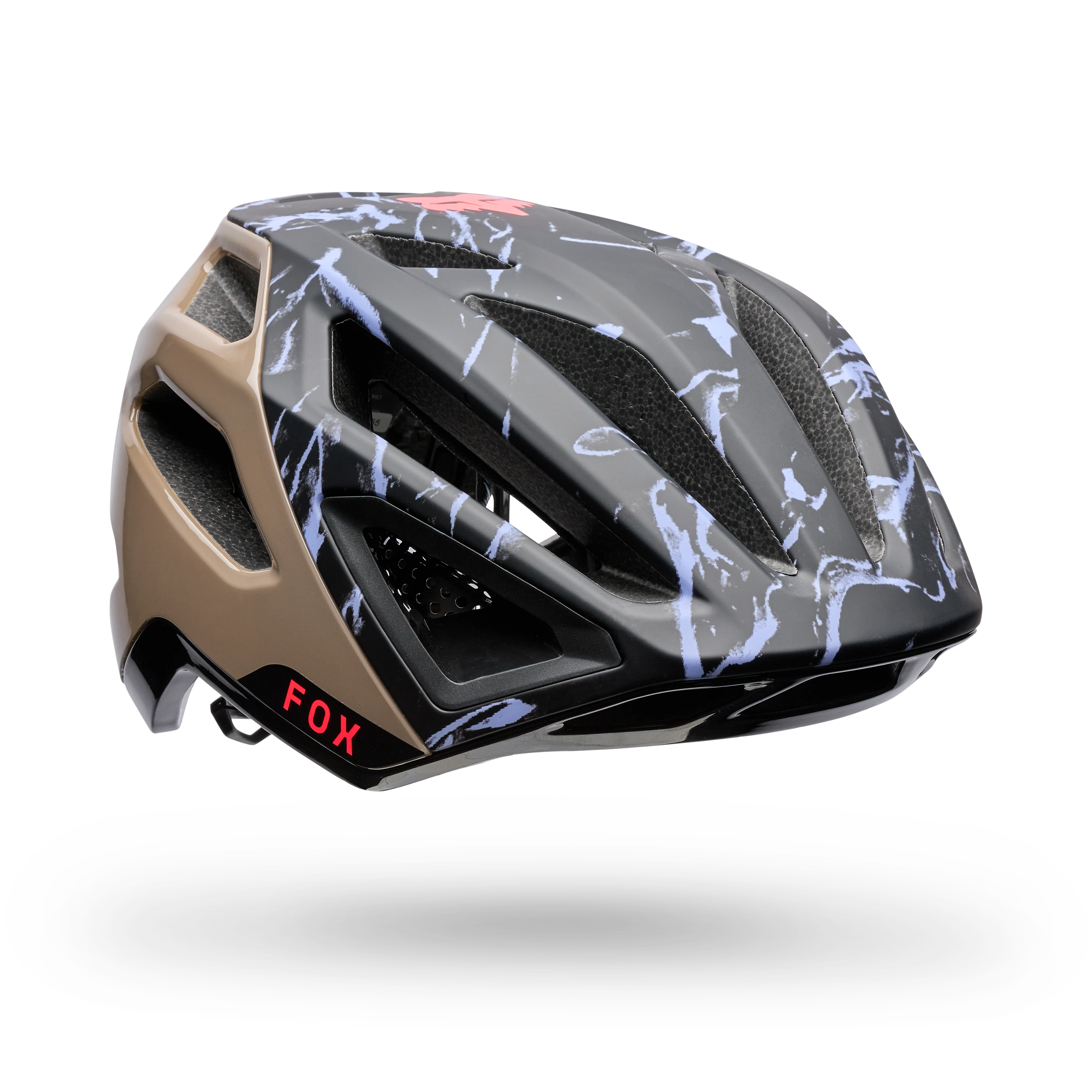 Fox Crossframe Pro Quest MTB-Helm Nutmeg