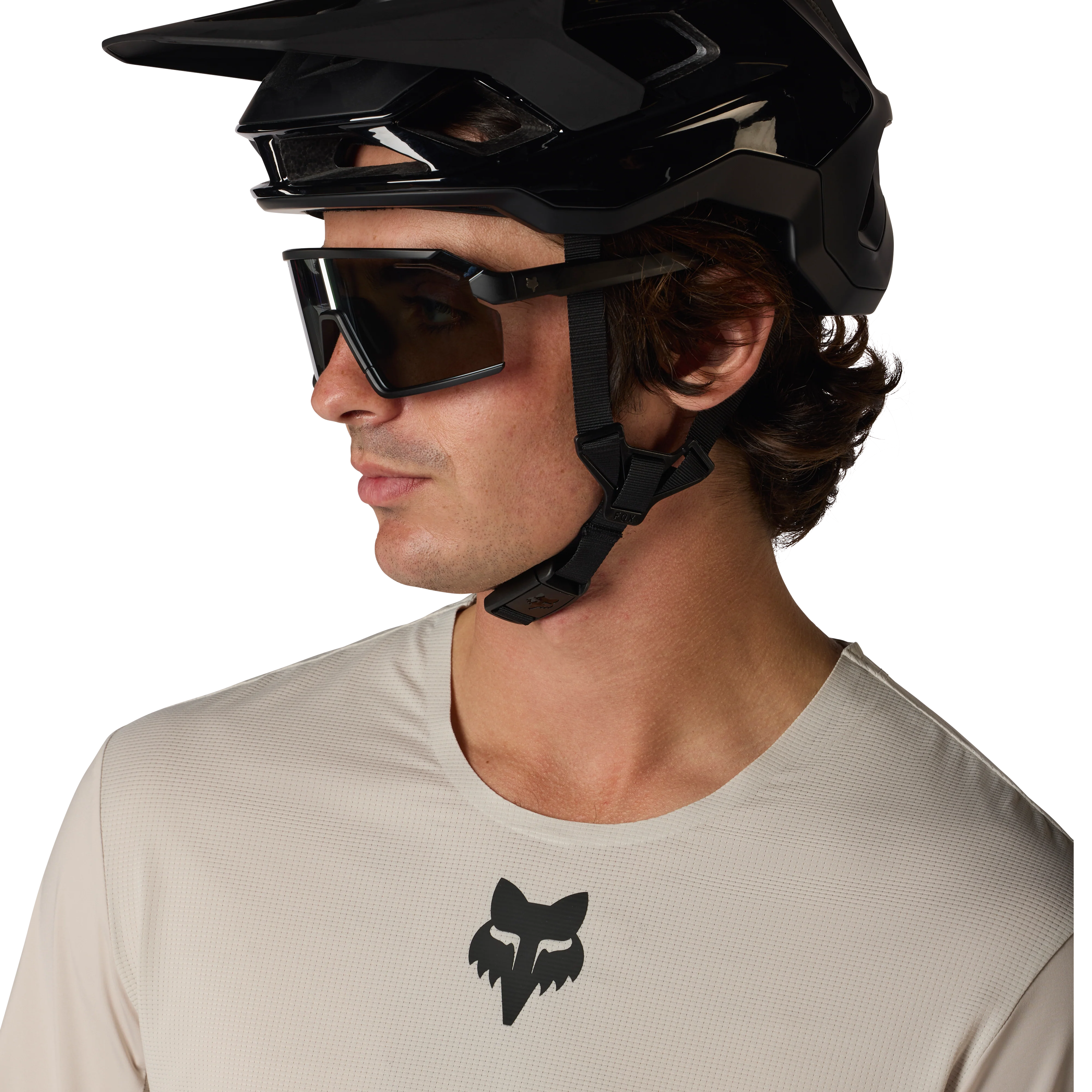 Fox Flexair LS Jersey Chalk - Image 5