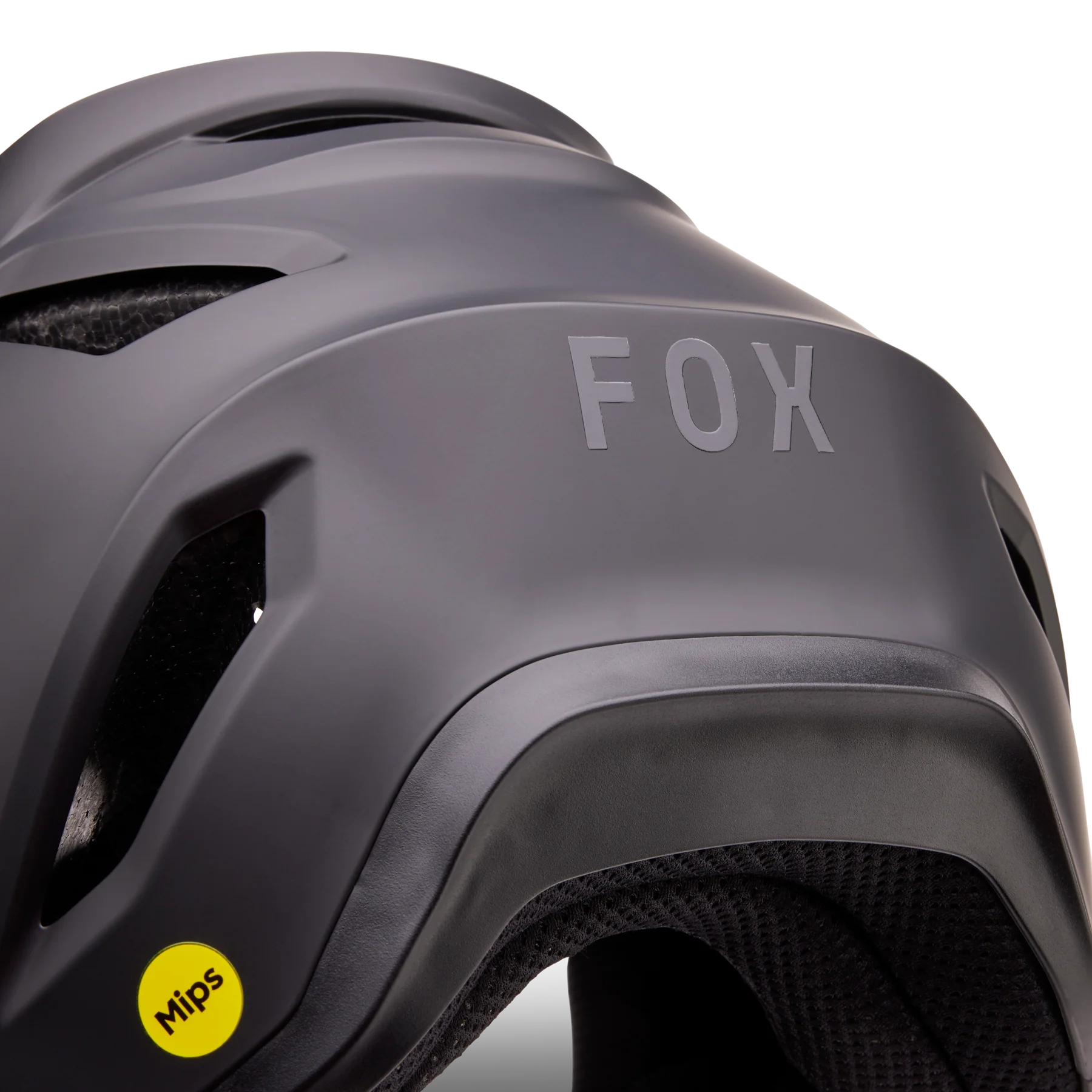 Fox YTH Rampage Full Face Helm Matte Black - Image 7