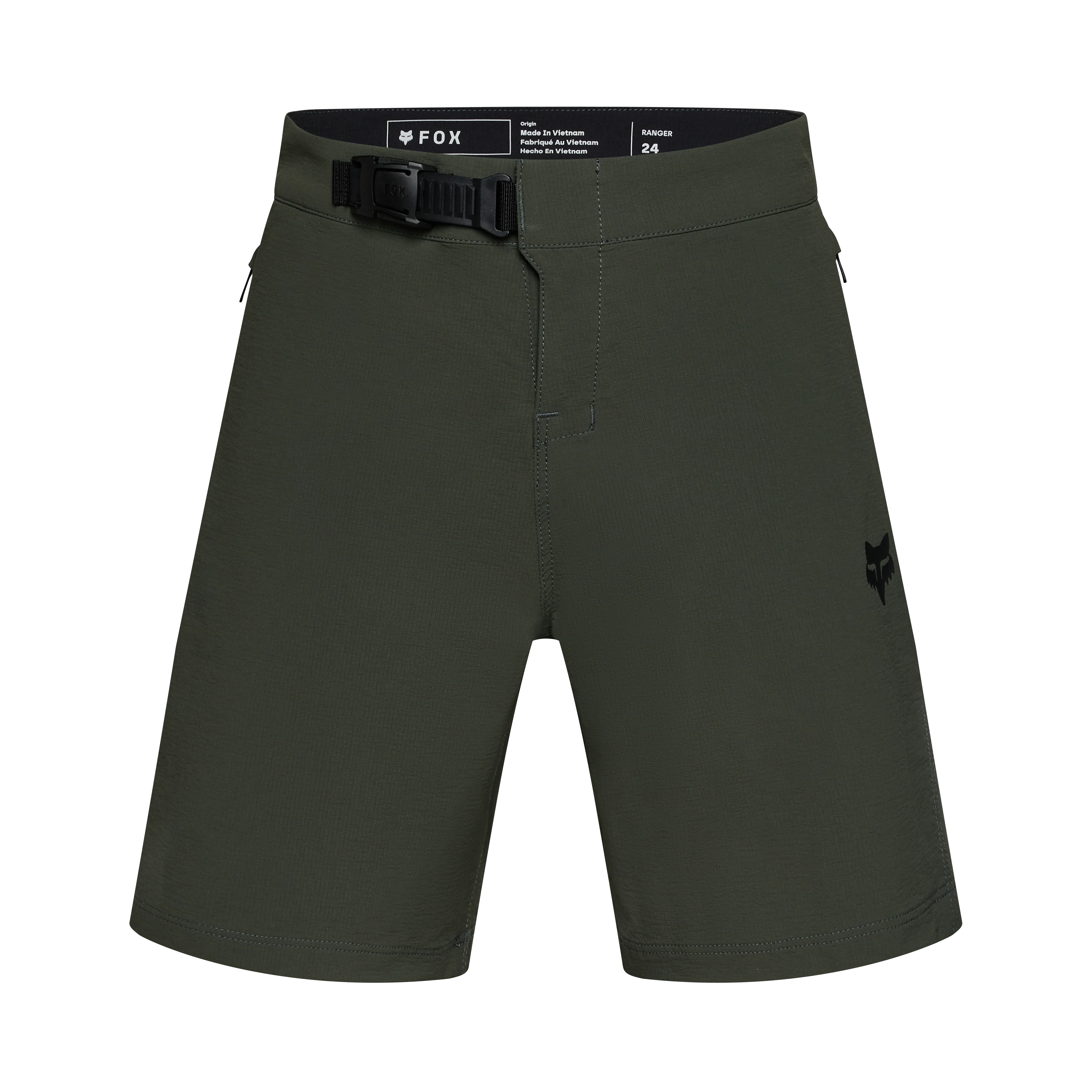 Fox YTH Ranger Short W/Liner Ivy