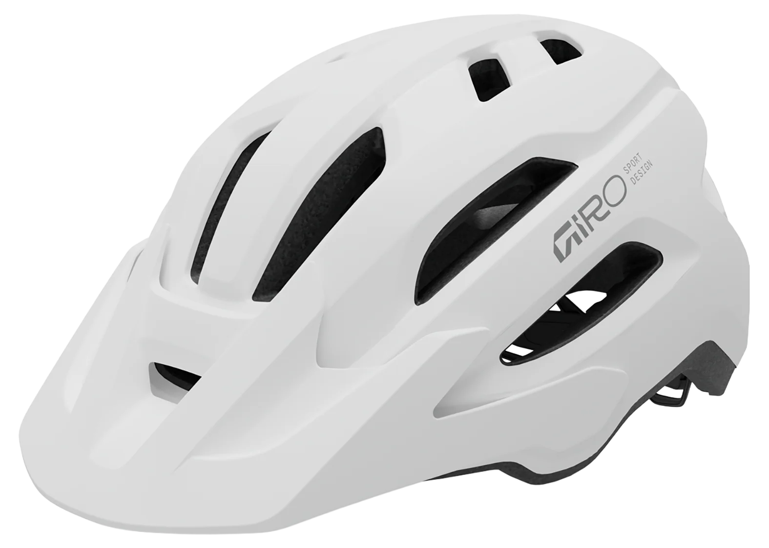 Giro Fixture II MTB-Helm matte white/grey