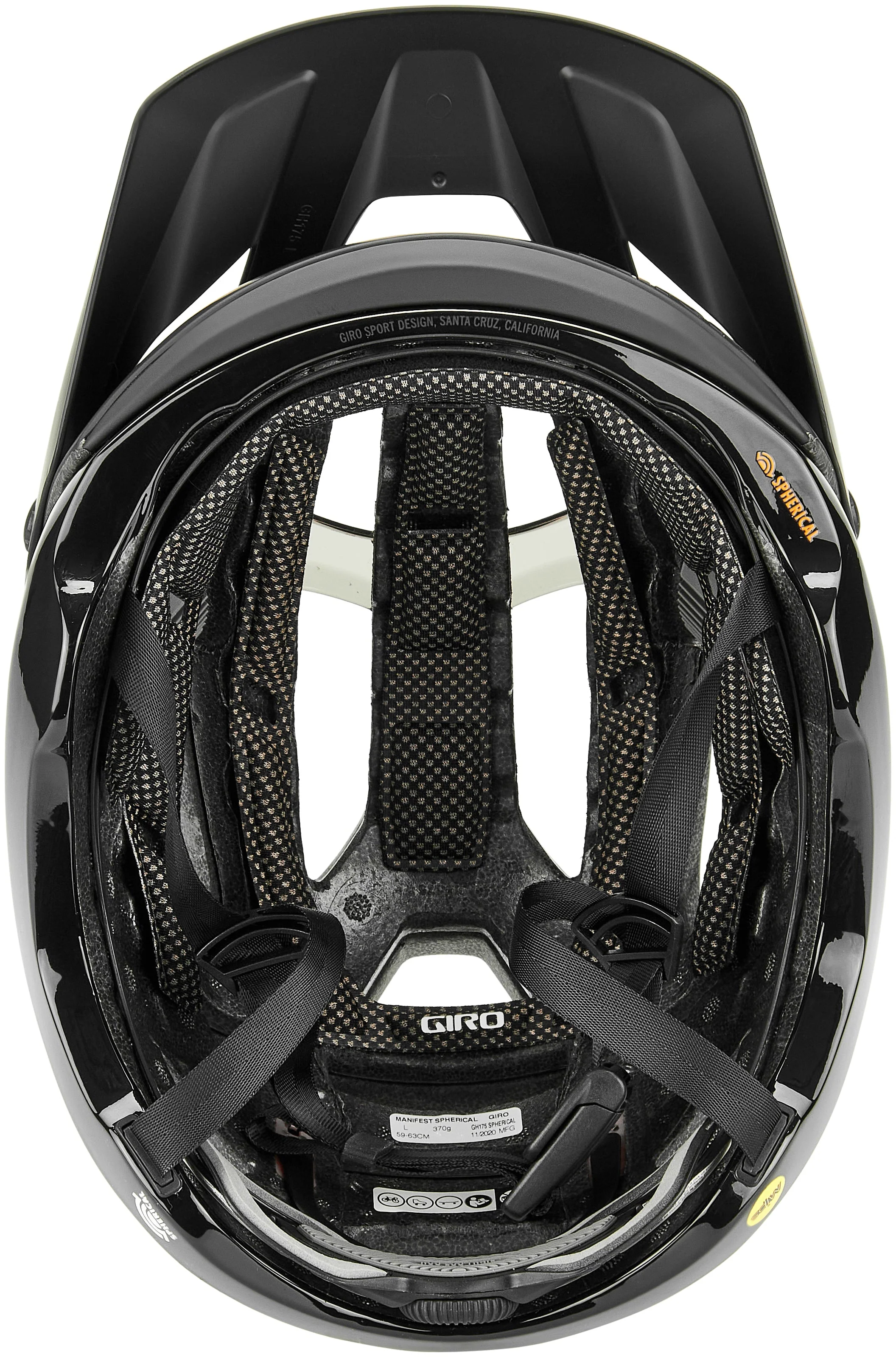Giro Manifest Spherical Helm matte black - Image 7