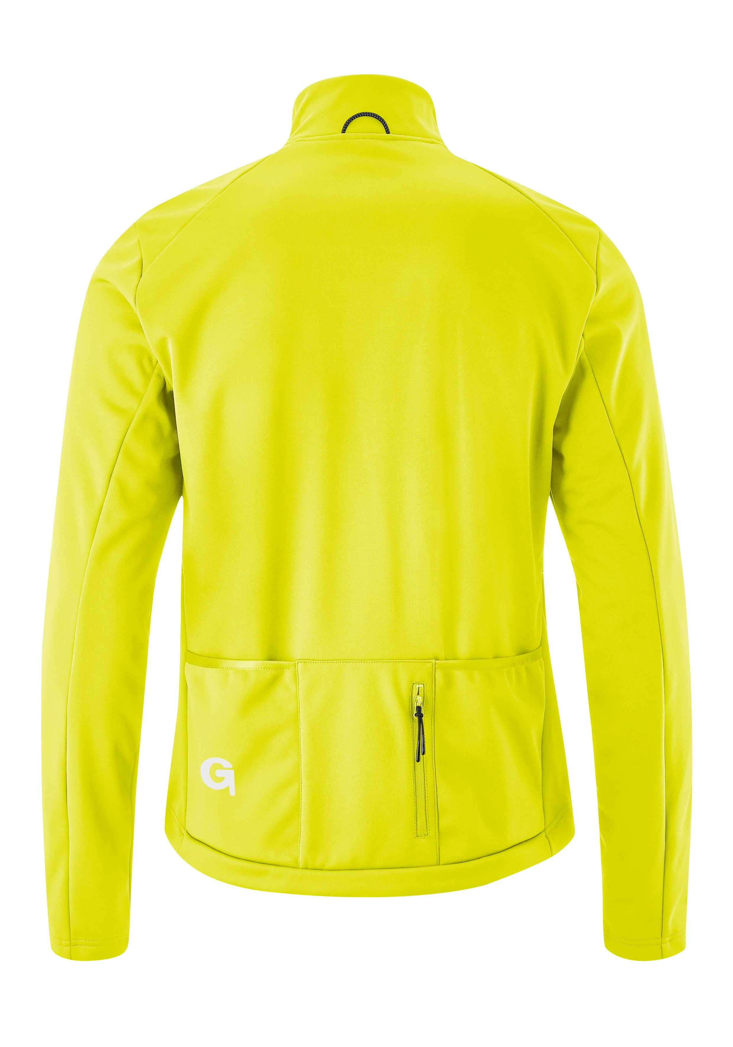 Gonso Adventure Jacket Softshell Men Safety Yellow - Image 3