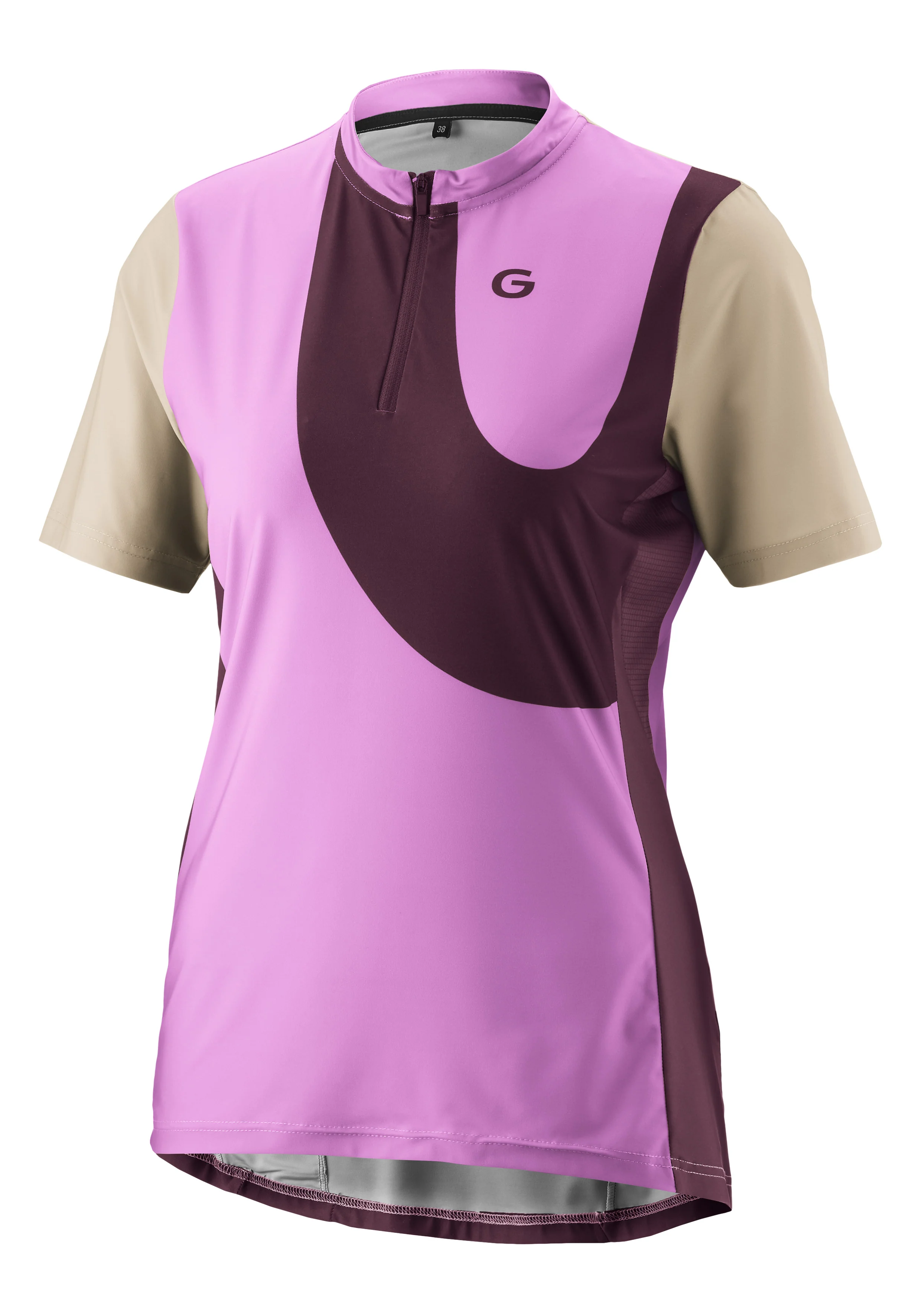Gonso Adventure Jersey Halfzip Damen richsoil/ wisteria/ jones - Image 3